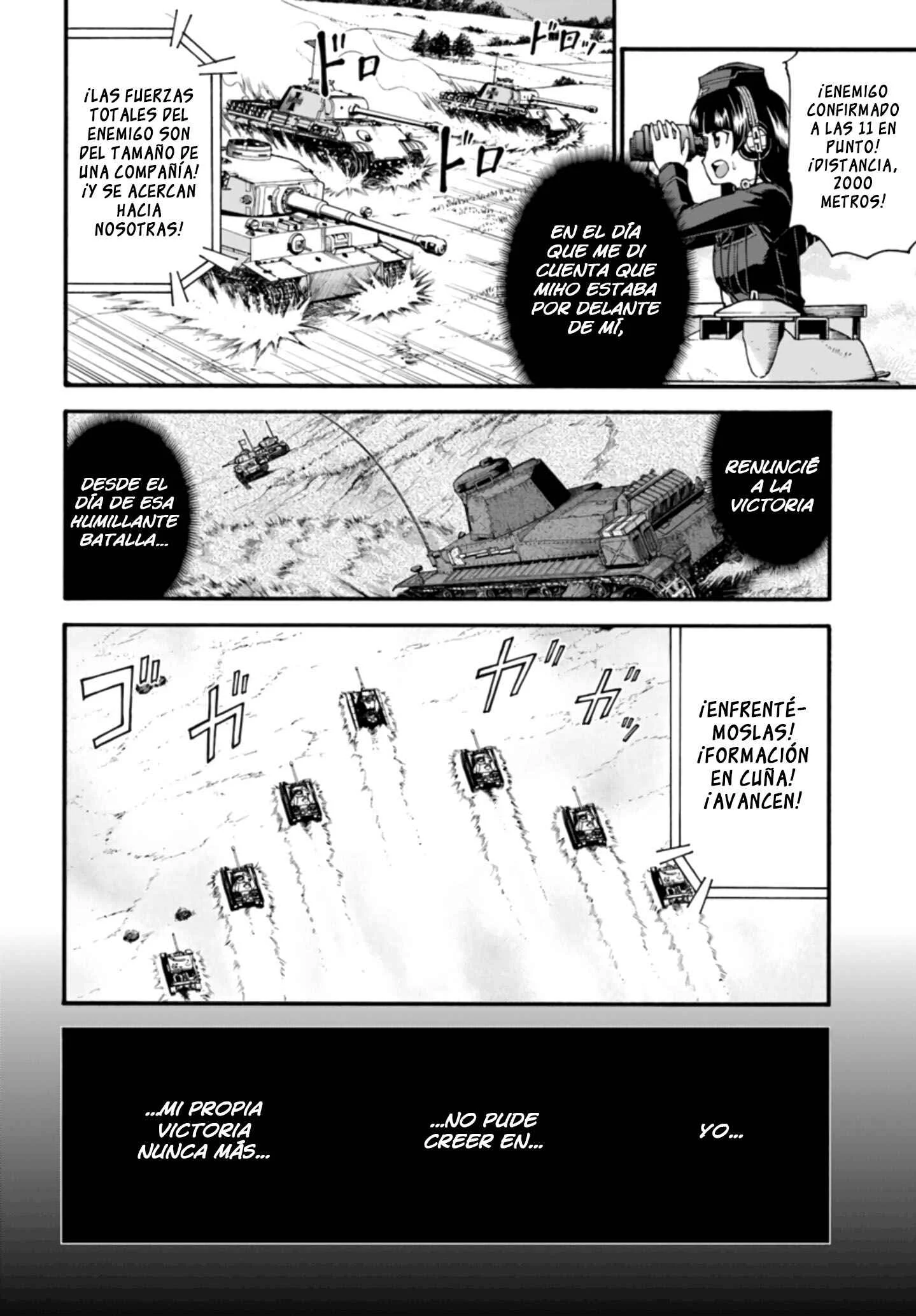 GIRLS und PANZER - phase.ERIKA Capítulo 5: Mal augurio - Page 10