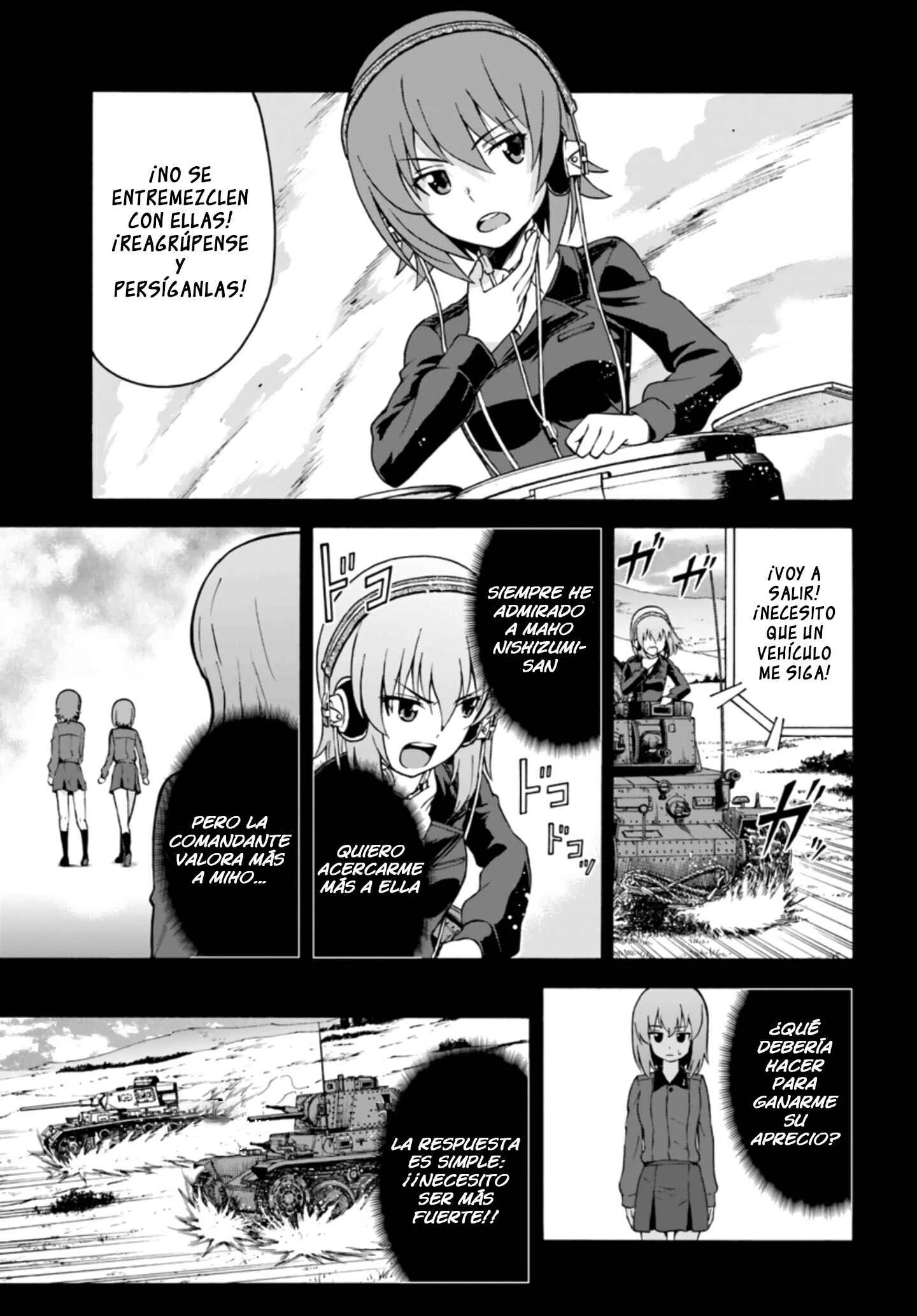 GIRLS und PANZER - phase.ERIKA Capítulo 5: Mal augurio - Page 11