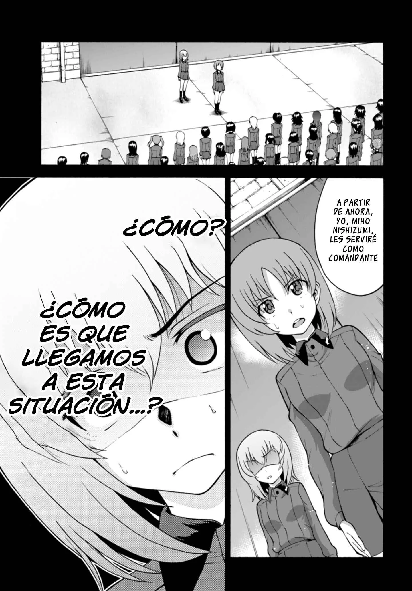 GIRLS und PANZER - phase.ERIKA Capítulo 5: Mal augurio - Page 15