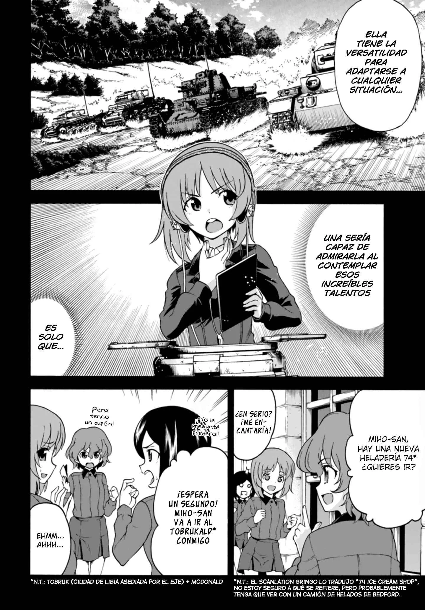 GIRLS und PANZER - phase.ERIKA Capítulo 5: Mal augurio - Page 18