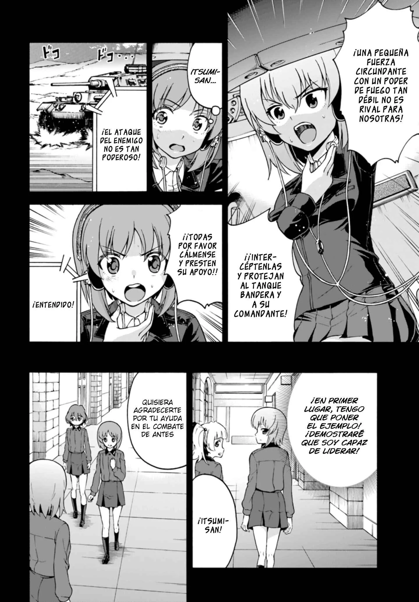 GIRLS und PANZER - phase.ERIKA Capítulo 5: Mal augurio - Page 20