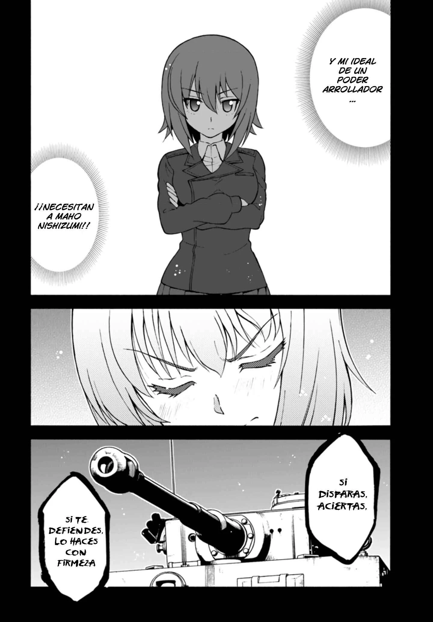 GIRLS und PANZER - phase.ERIKA Capítulo 5: Mal augurio - Page 22