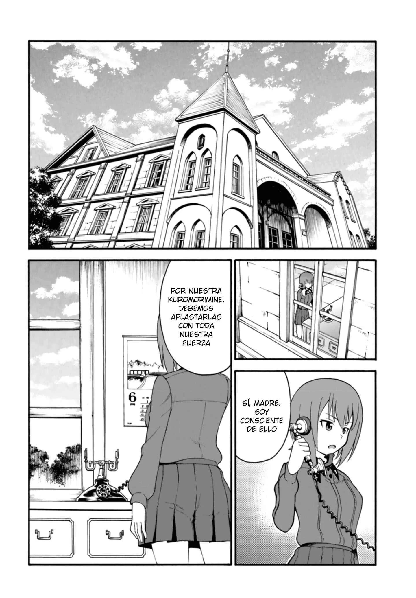GIRLS und PANZER - phase.ERIKA Capítulo 5: Mal augurio - Page 26