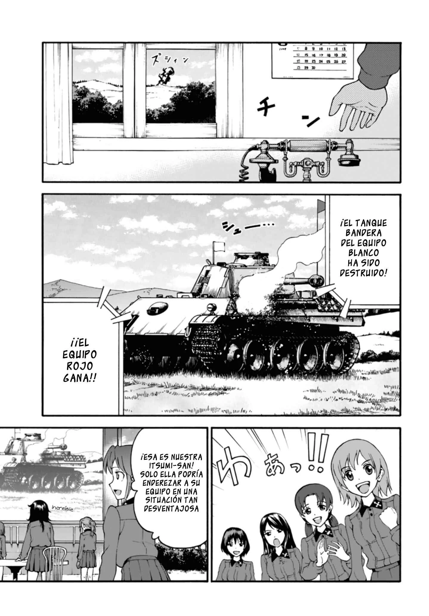 GIRLS und PANZER - phase.ERIKA Capítulo 5: Mal augurio - Page 27