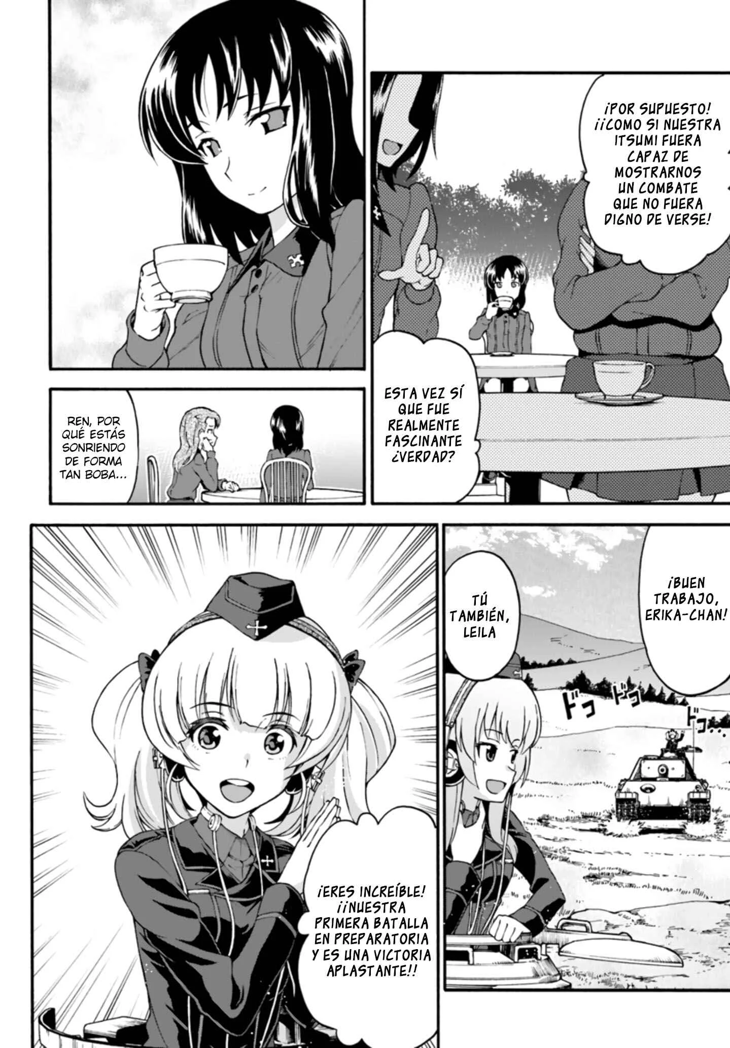 GIRLS und PANZER - phase.ERIKA Capítulo 5: Mal augurio - Page 28