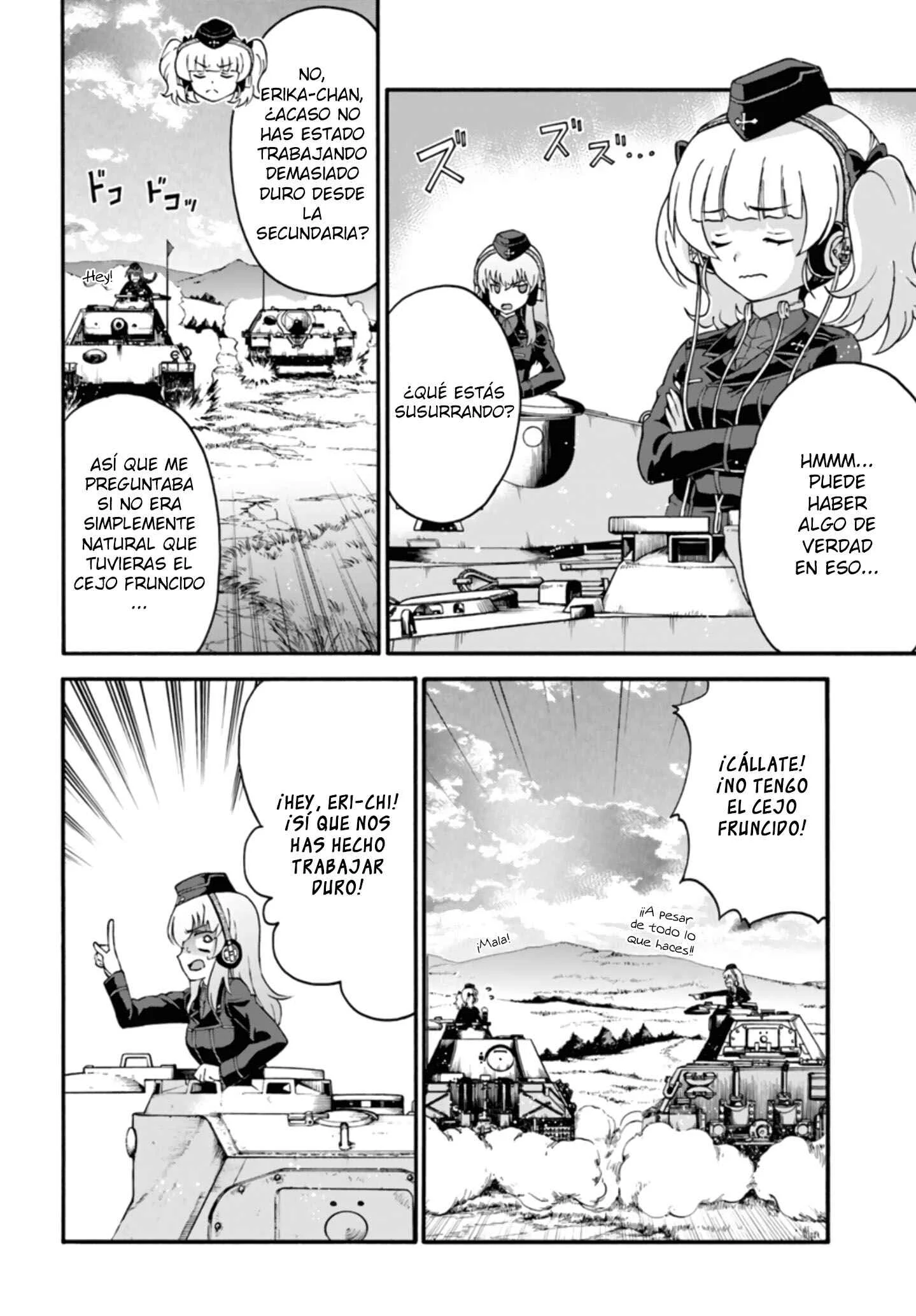 GIRLS und PANZER - phase.ERIKA Capítulo 5: Mal augurio - Page 30