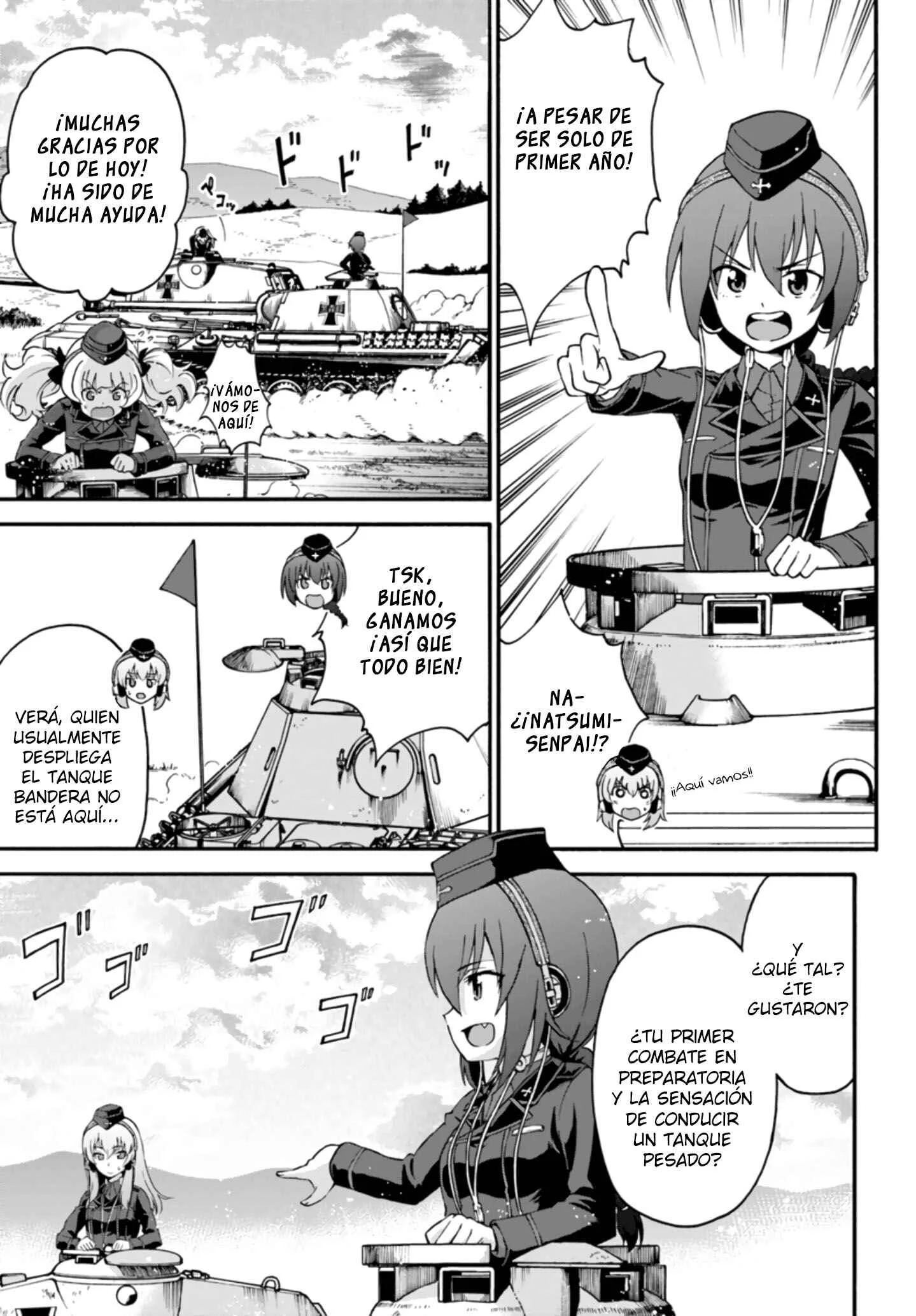 GIRLS und PANZER - phase.ERIKA Capítulo 5: Mal augurio - Page 31