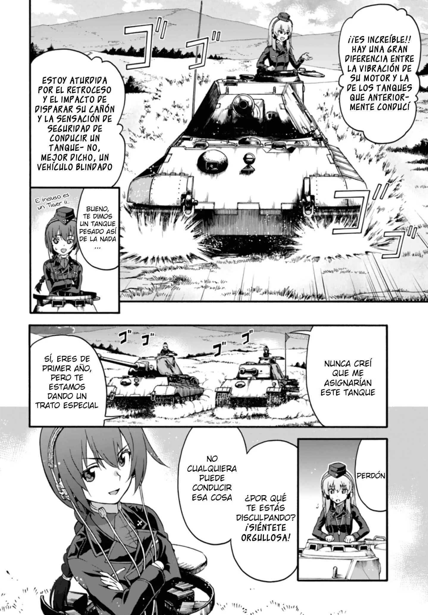 GIRLS und PANZER - phase.ERIKA Capítulo 5: Mal augurio - Page 32