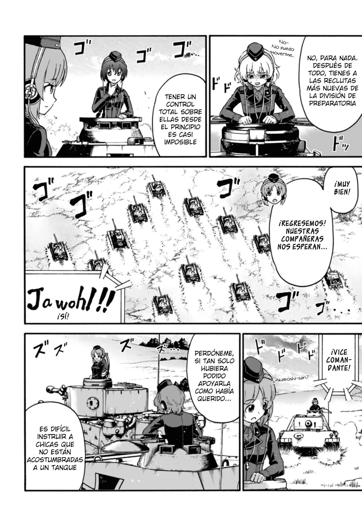 GIRLS und PANZER - phase.ERIKA Capítulo 5: Mal augurio - Page 34