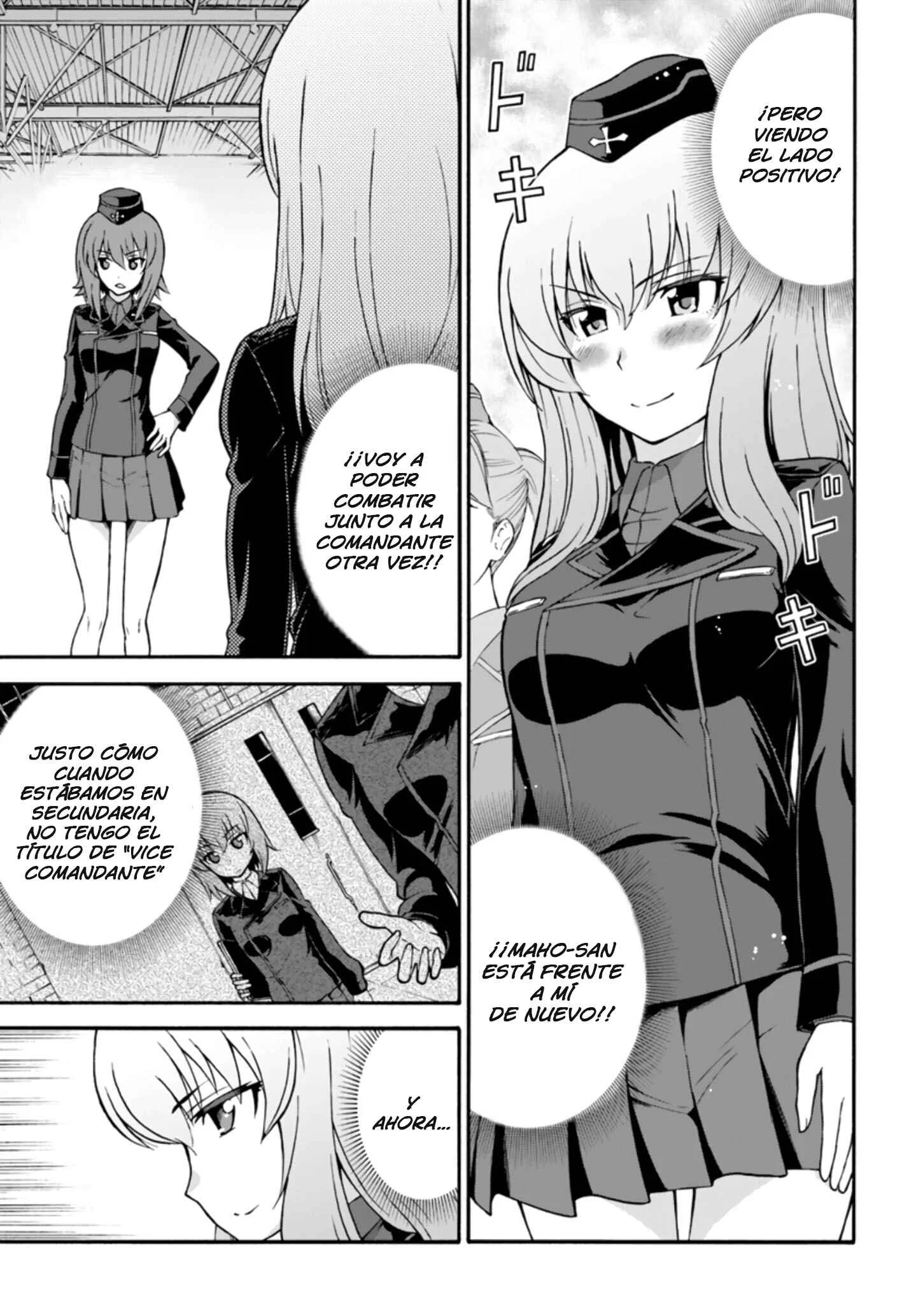 GIRLS und PANZER - phase.ERIKA Capítulo 5: Mal augurio - Page 37