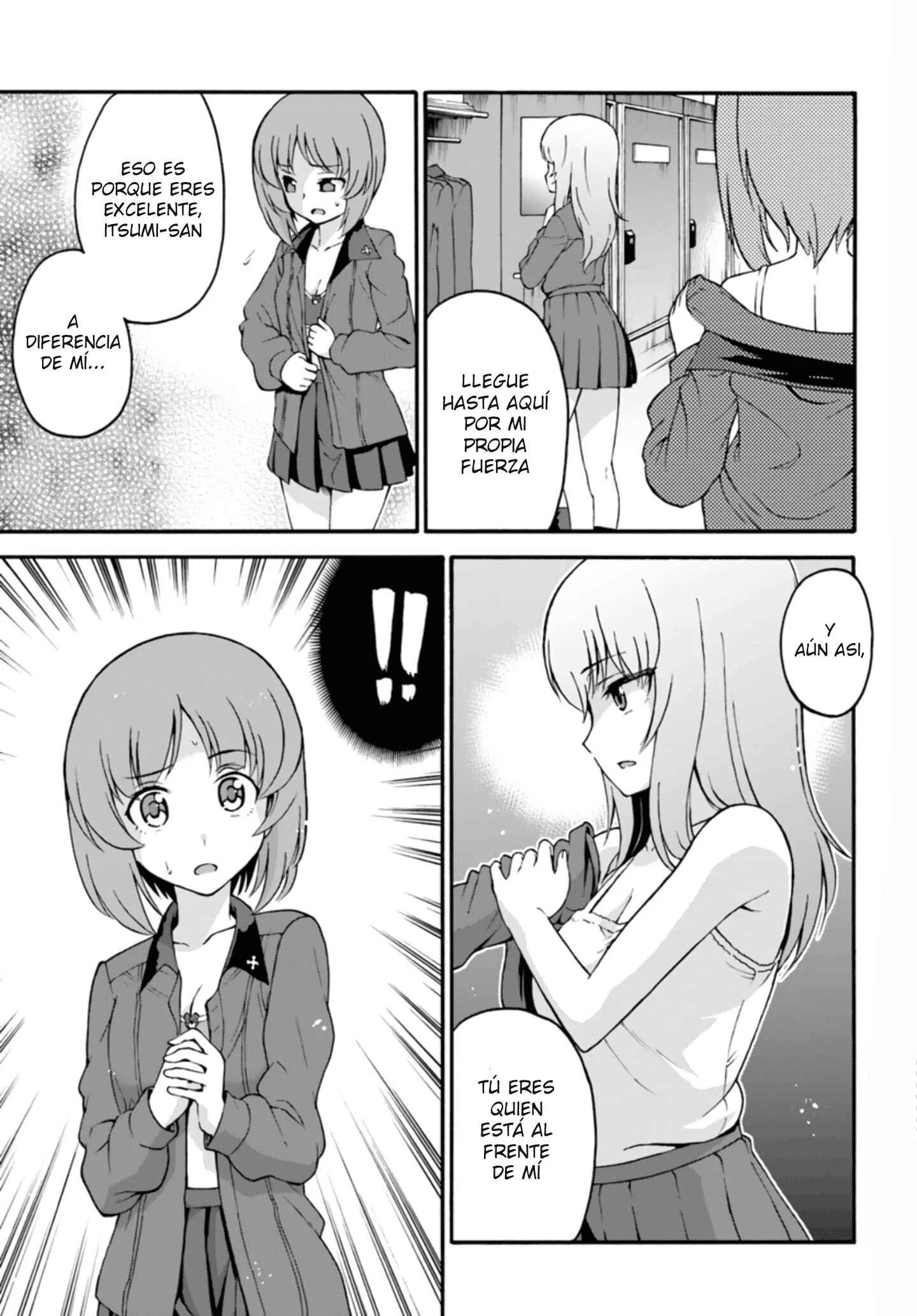 GIRLS und PANZER - phase.ERIKA Capítulo 5: Mal augurio - Page 41