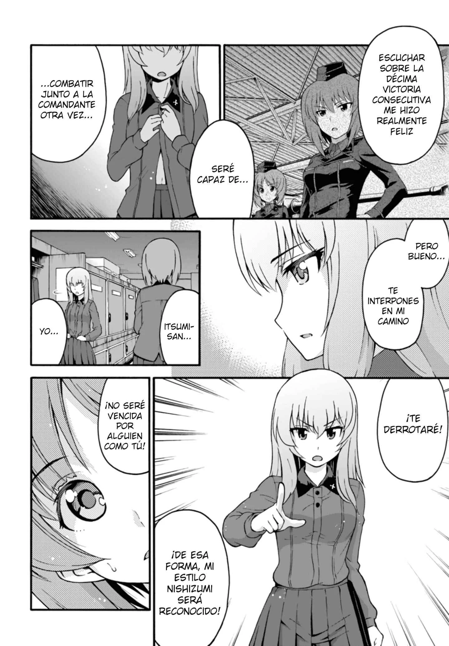 GIRLS und PANZER - phase.ERIKA Capítulo 5: Mal augurio - Page 42