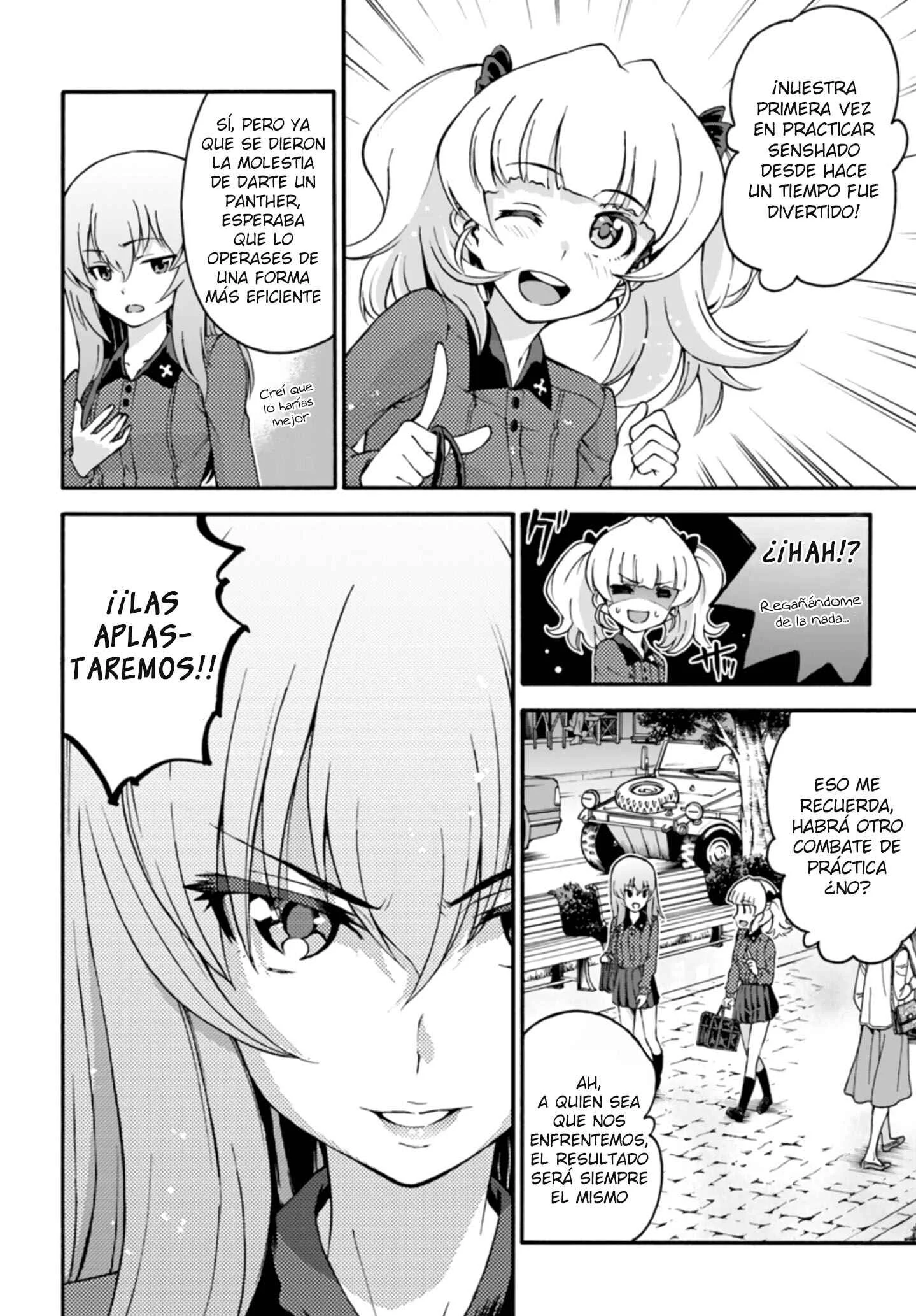 GIRLS und PANZER - phase.ERIKA Capítulo 5: Mal augurio - Page 44