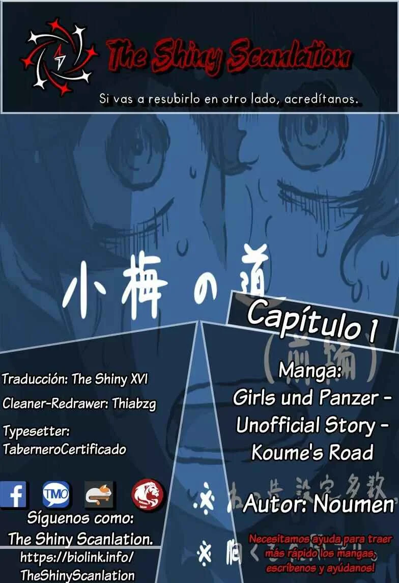 Girls und Panzer - Unofficial Story - Koume's Road Capítulo 1 - Page 1