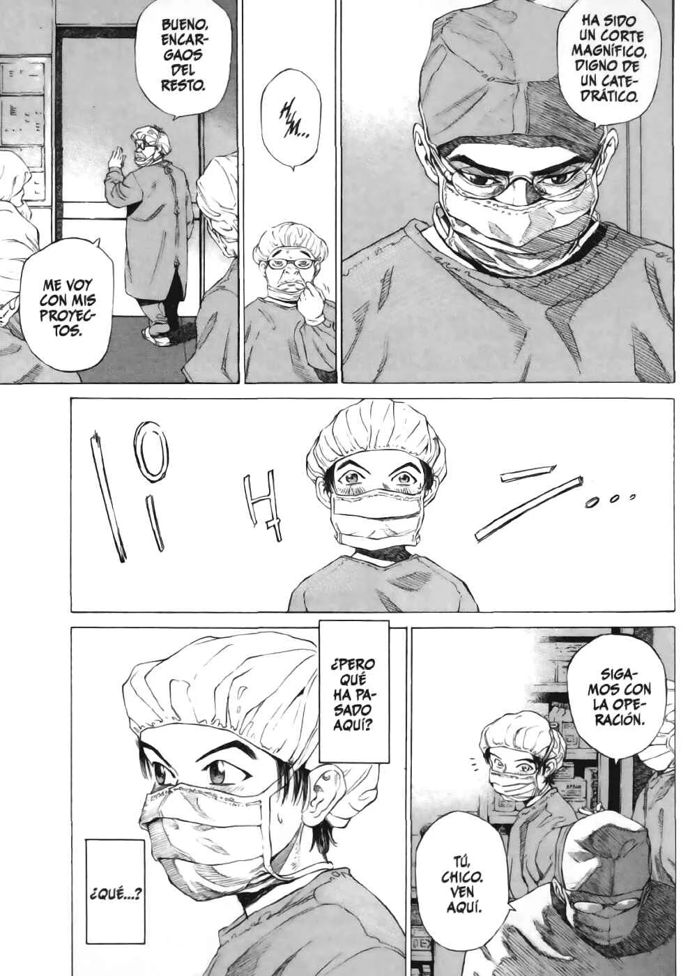 Give My Regards to Black Jack Capítulo 2: La Mano de Dios y los Pescados - Page 14