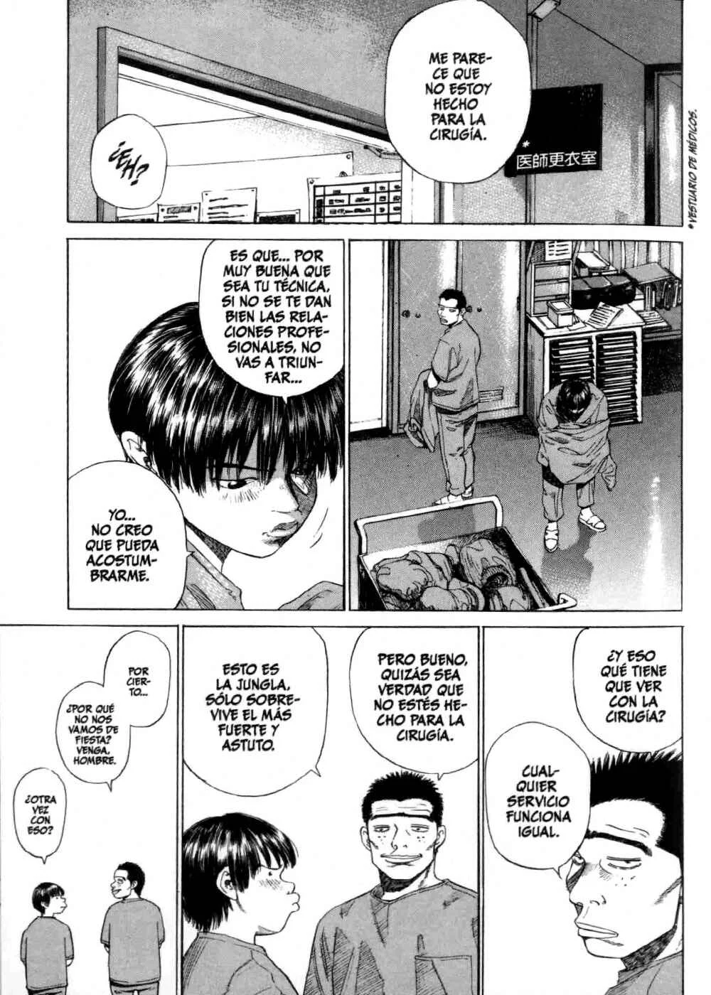 Give My Regards to Black Jack Capítulo 5: Cirugía, Medicina Interna, Departamentos Médicos y Saitô - Page 12