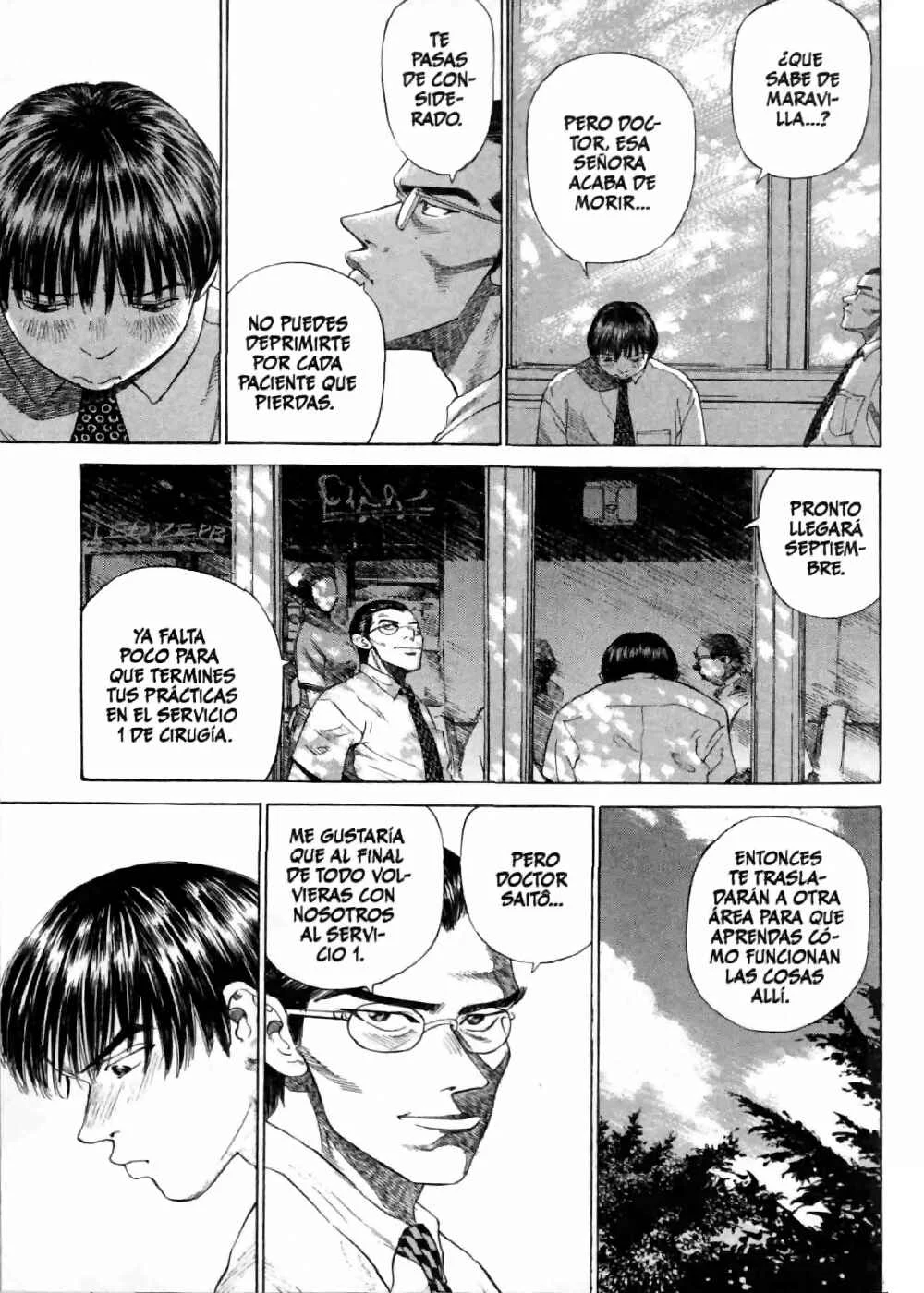Give My Regards to Black Jack Capítulo 5: Cirugía, Medicina Interna, Departamentos Médicos y Saitô - Page 16