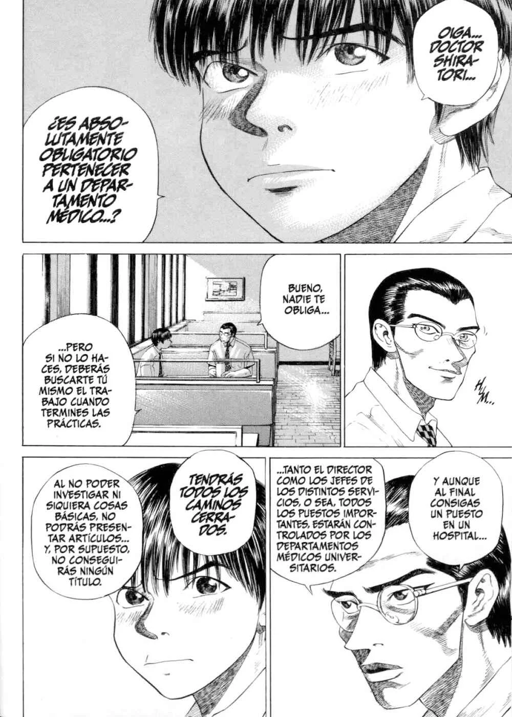 Give My Regards to Black Jack Capítulo 5: Cirugía, Medicina Interna, Departamentos Médicos y Saitô - Page 17