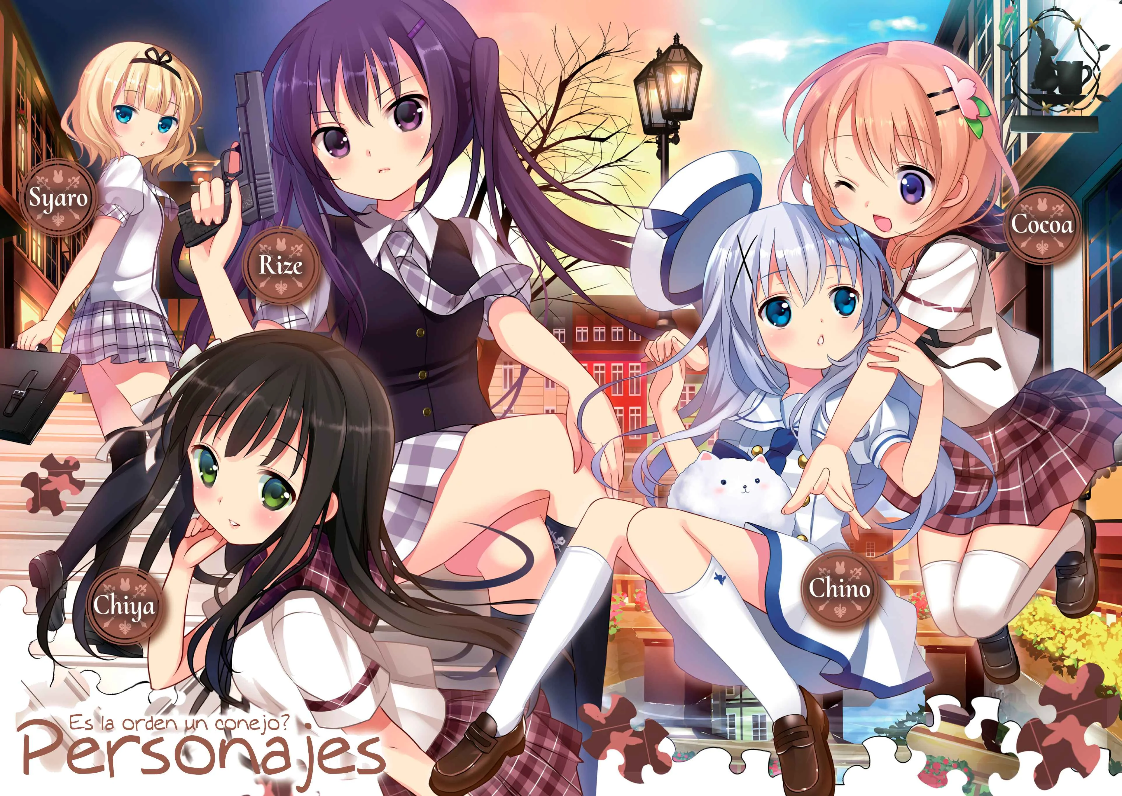 Gochuumon wa Usagi desu ka? Capítulo 0 - Page 3