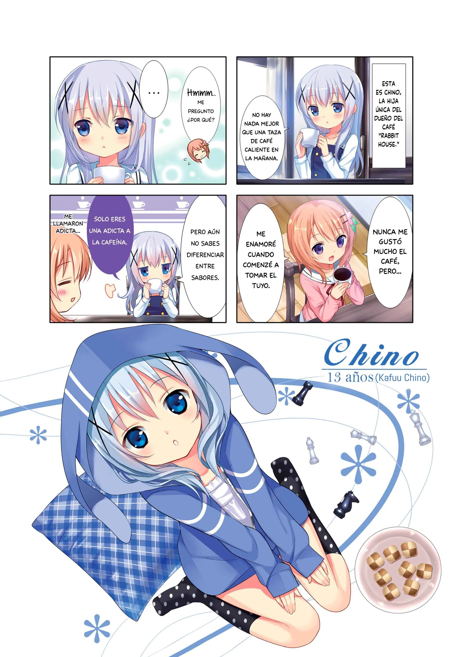 Gochuumon wa Usagi desu ka? Capítulo 0 - Page 6