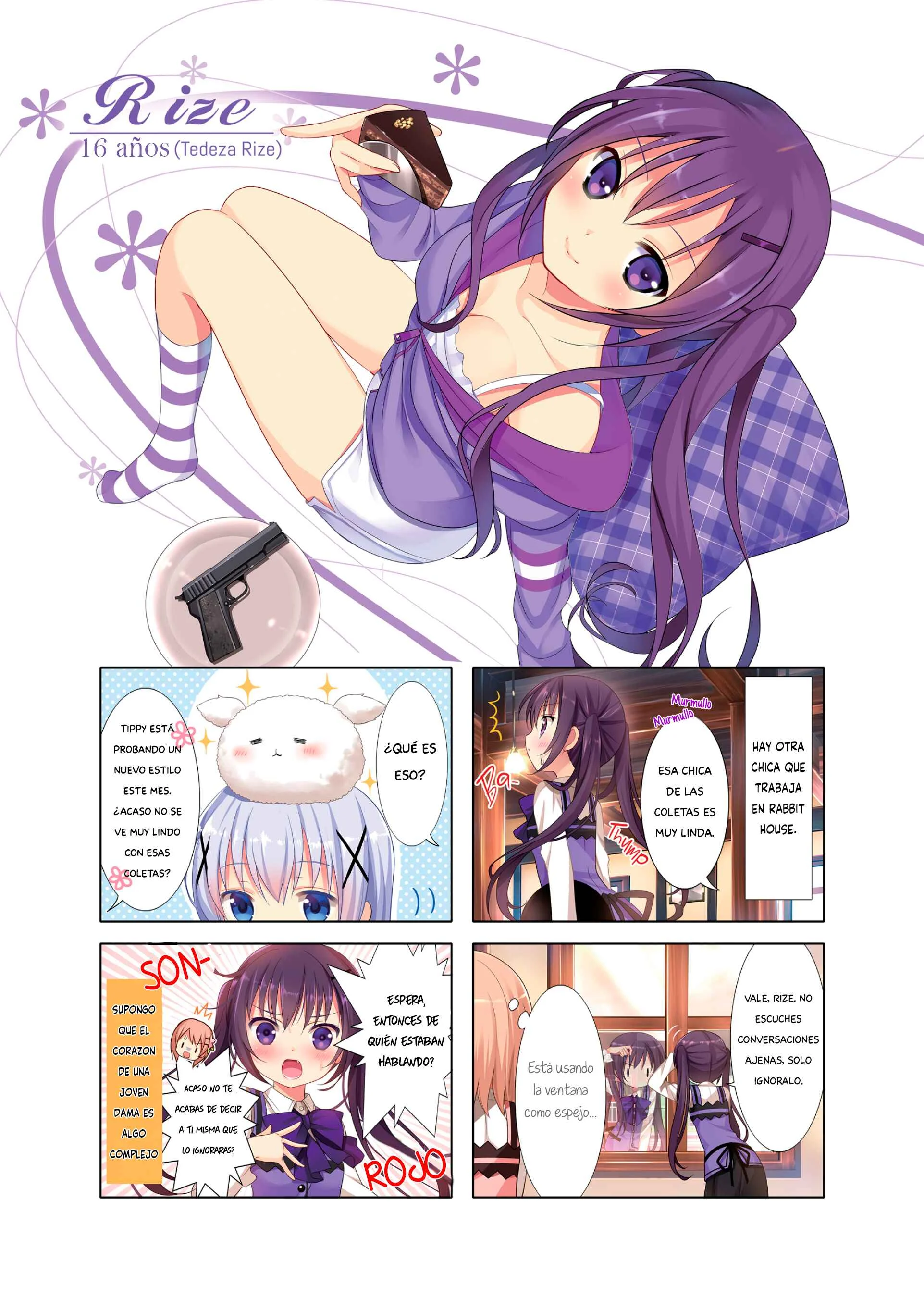 Gochuumon wa Usagi desu ka? Capítulo 0 - Page 7