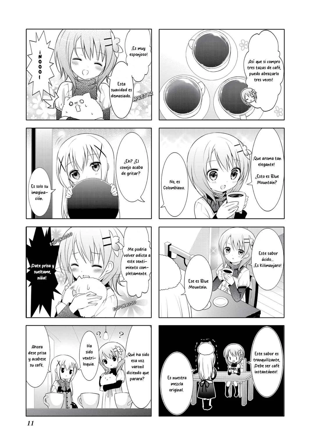 Gochuumon wa Usagi desu ka? Capítulo 1 - Page 3