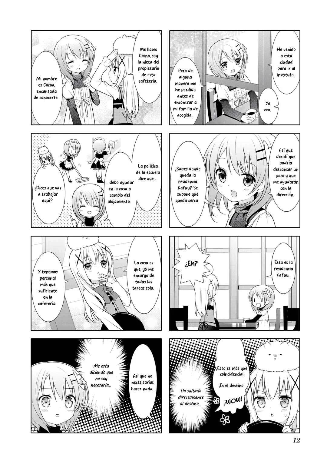 Gochuumon wa Usagi desu ka? Capítulo 1 - Page 4