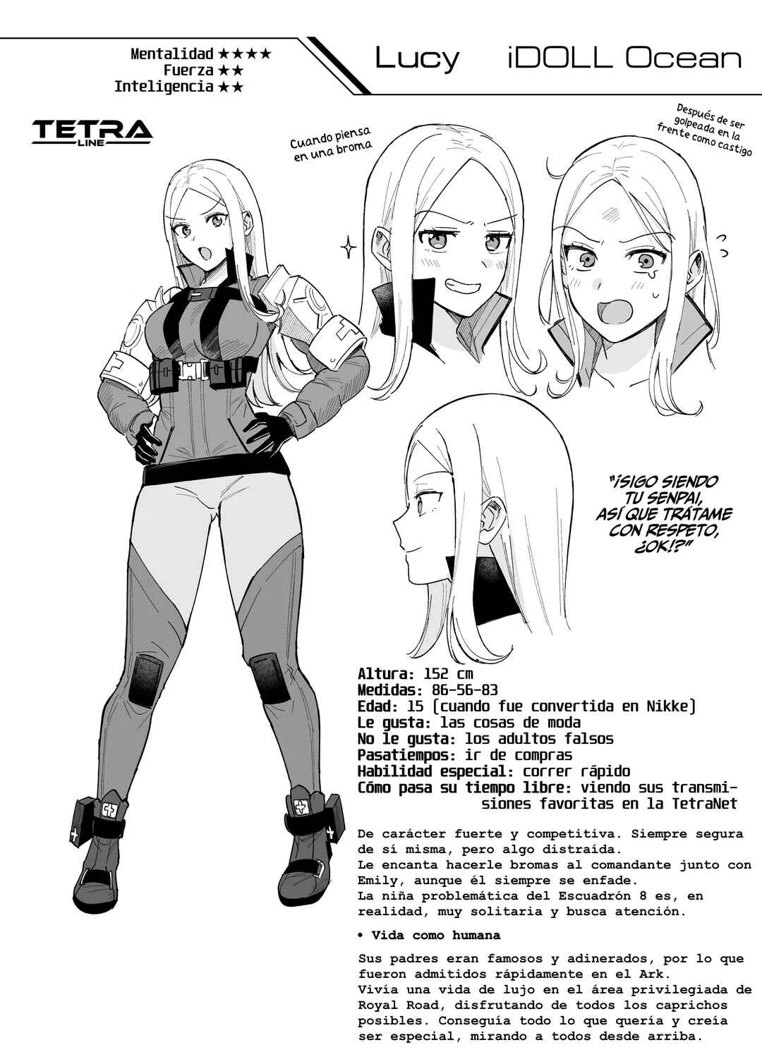 Goddess of Victory: Nikke - Ryousangata Nike x Sousaku Shikikan (Doujinshi) Capítulo 0: Introducción de personajes - Page 4