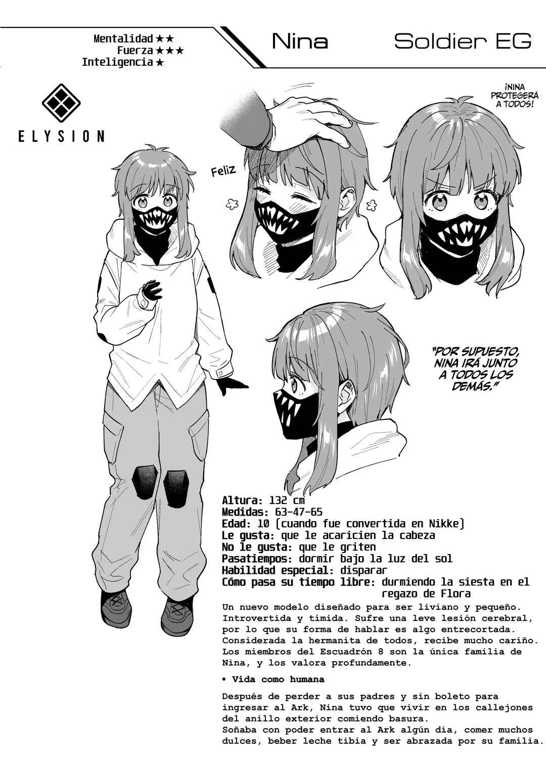 Goddess of Victory: Nikke - Ryousangata Nike x Sousaku Shikikan (Doujinshi) Capítulo 0: Introducción de personajes - Page 6