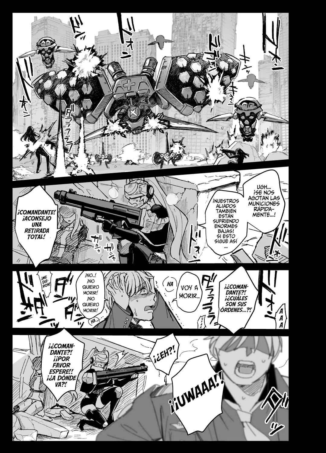 Goddess of Victory: Nikke - Ryousangata Nike x Sousaku Shikikan (Doujinshi) Capítulo 1: Diosa sin nombre - Page 1