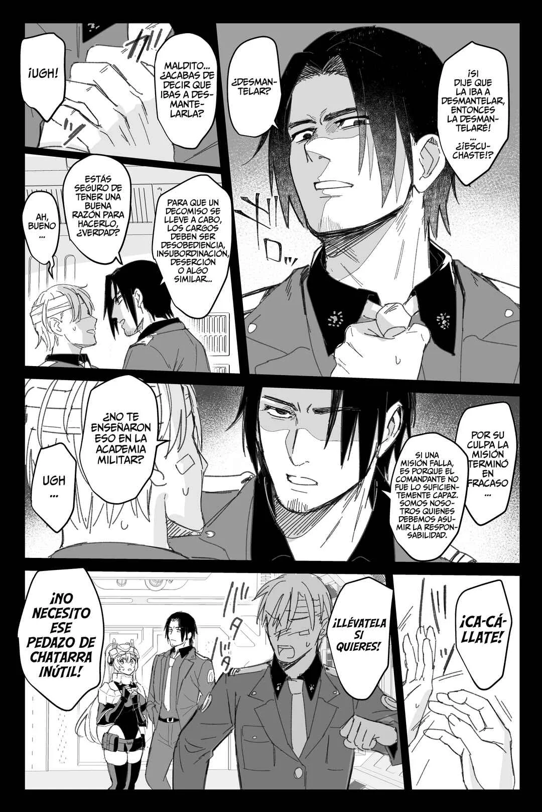 Goddess of Victory: Nikke - Ryousangata Nike x Sousaku Shikikan (Doujinshi) Capítulo 1: Diosa sin nombre - Page 4