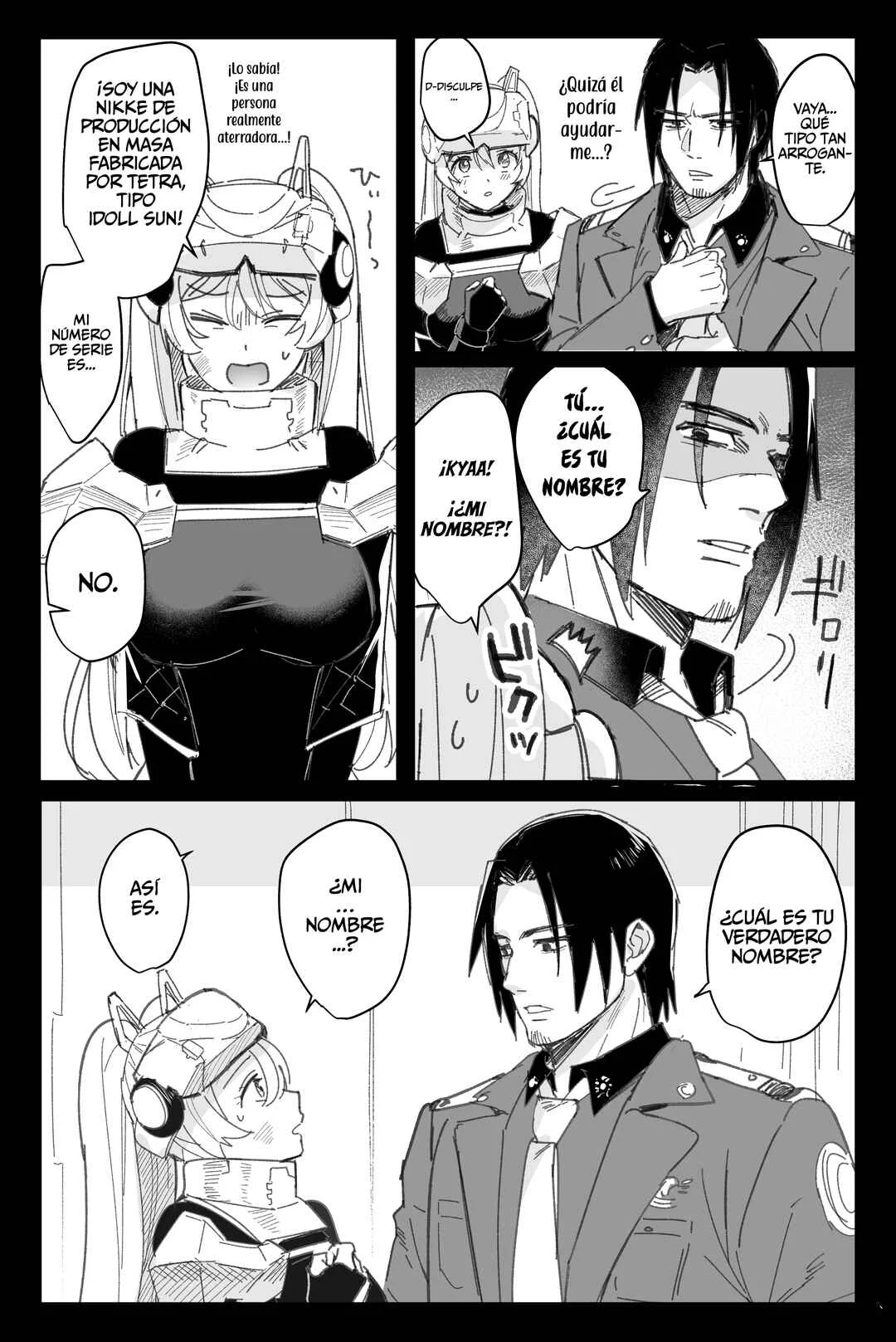 Goddess of Victory: Nikke - Ryousangata Nike x Sousaku Shikikan (Doujinshi) Capítulo 1: Diosa sin nombre - Page 5