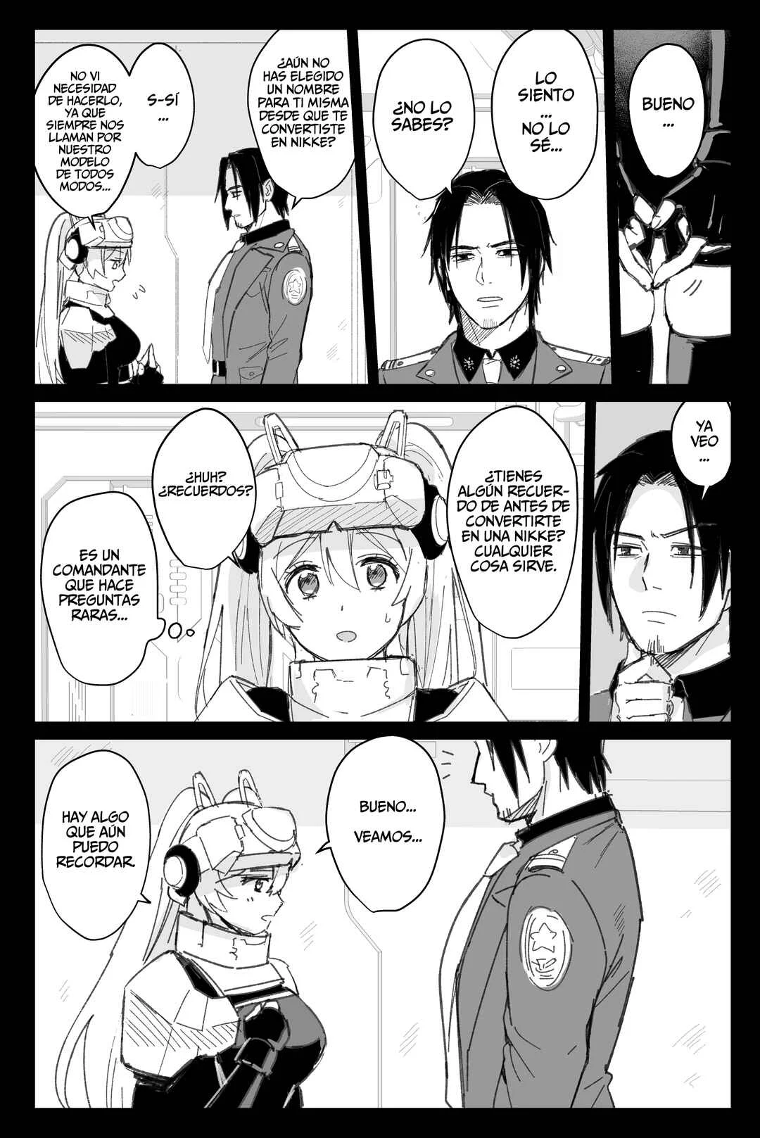 Goddess of Victory: Nikke - Ryousangata Nike x Sousaku Shikikan (Doujinshi) Capítulo 1: Diosa sin nombre - Page 6