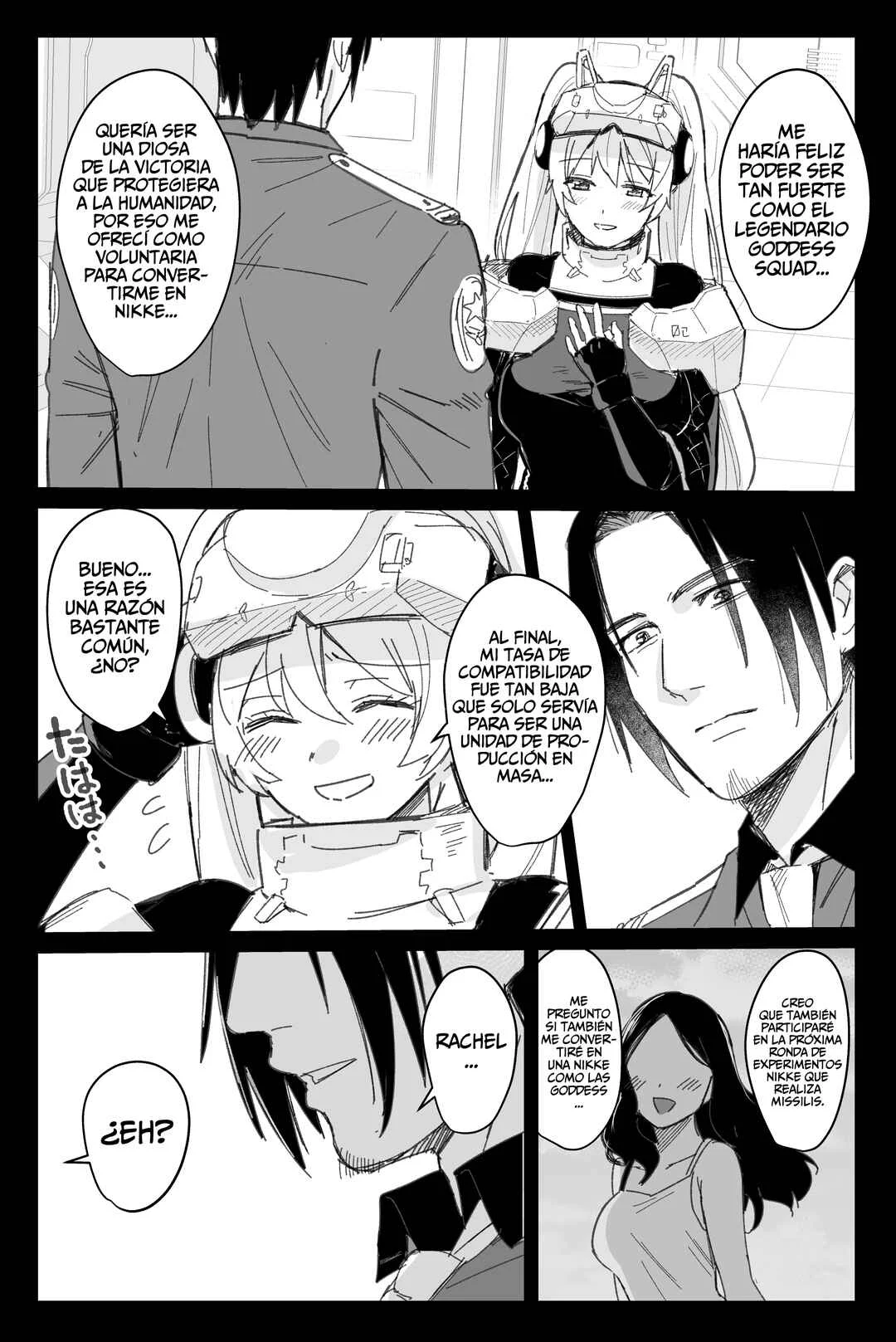 Goddess of Victory: Nikke - Ryousangata Nike x Sousaku Shikikan (Doujinshi) Capítulo 1: Diosa sin nombre - Page 7