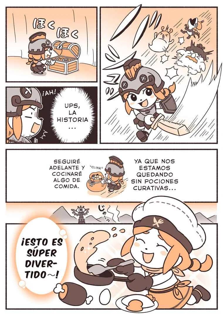 Goetam no Totte, Tsukutte,Sentte ~Fantasy Life i Play Nikki~ Capítulo 1: ¡Otro día comienza a cambiar! - Page 3