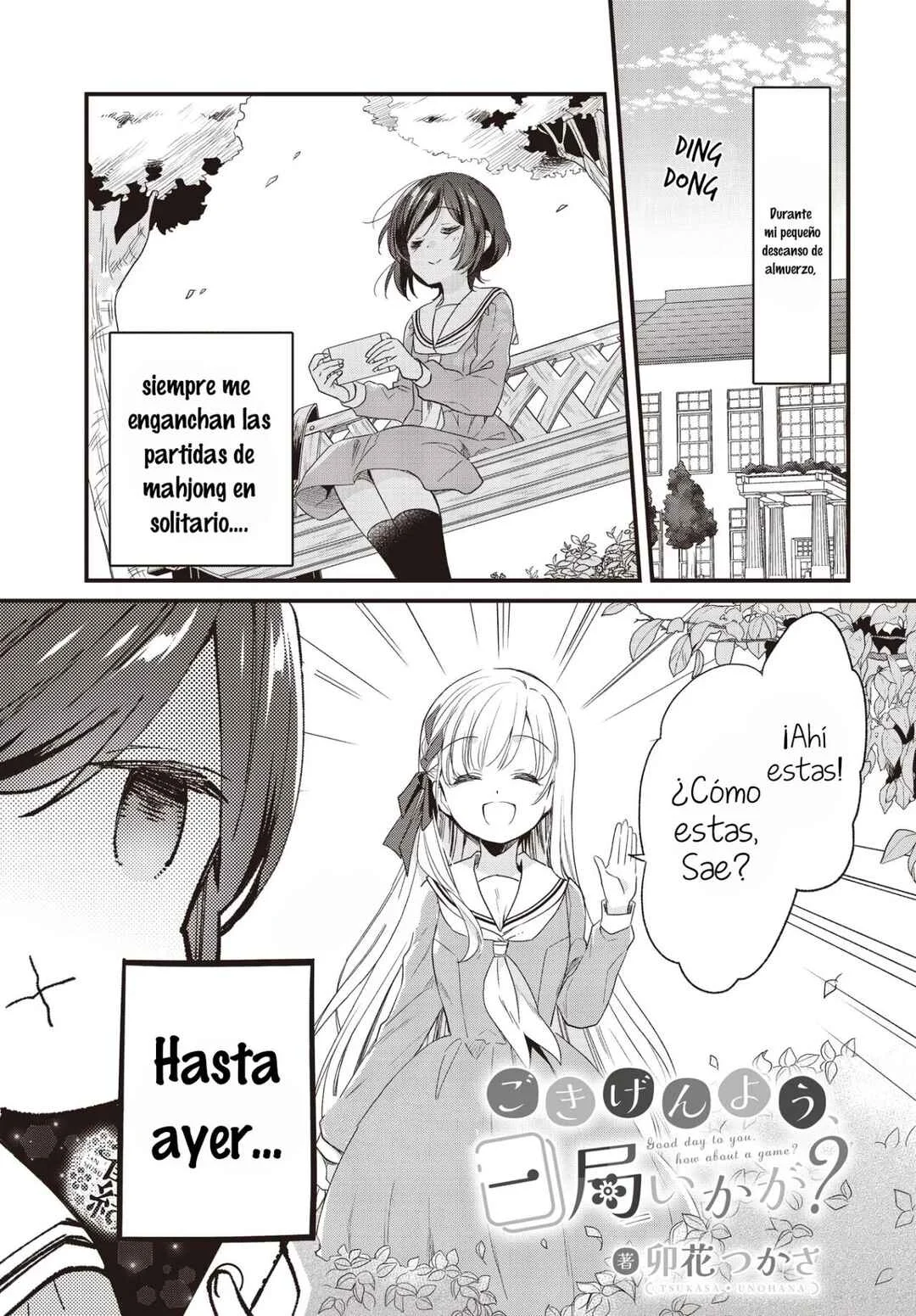 Gokigenyou, Ikkyoku Ikaga? Capítulo 2 - Page 1