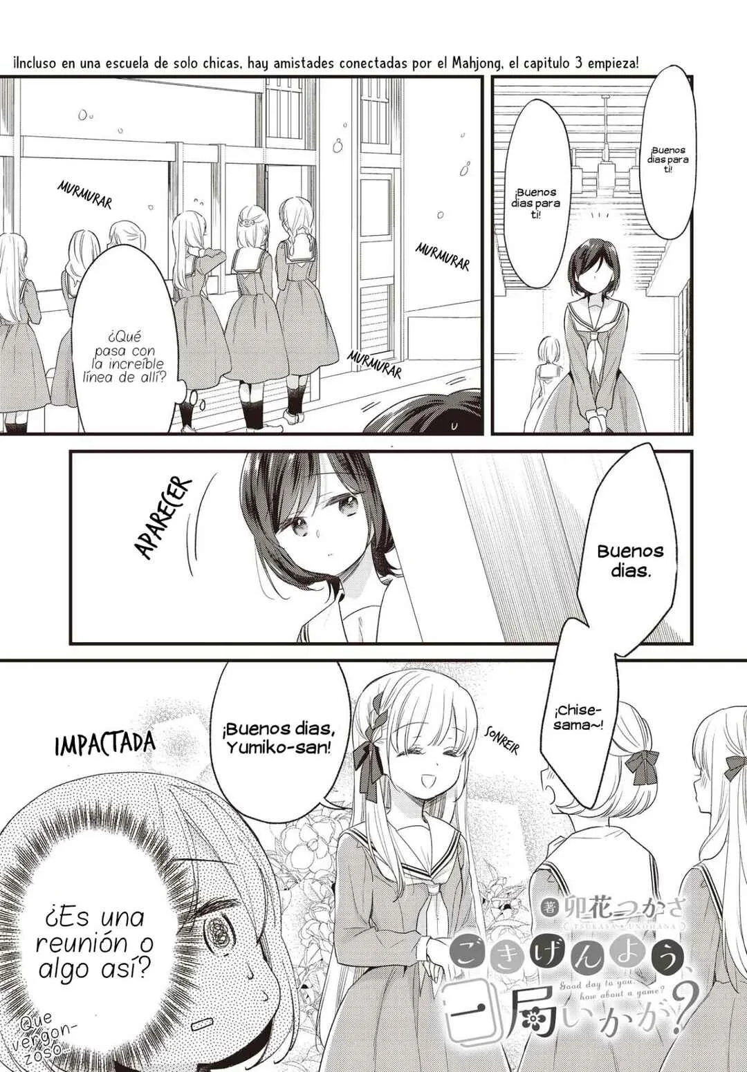 Gokigenyou, Ikkyoku Ikaga? Capítulo 3 - Page 1