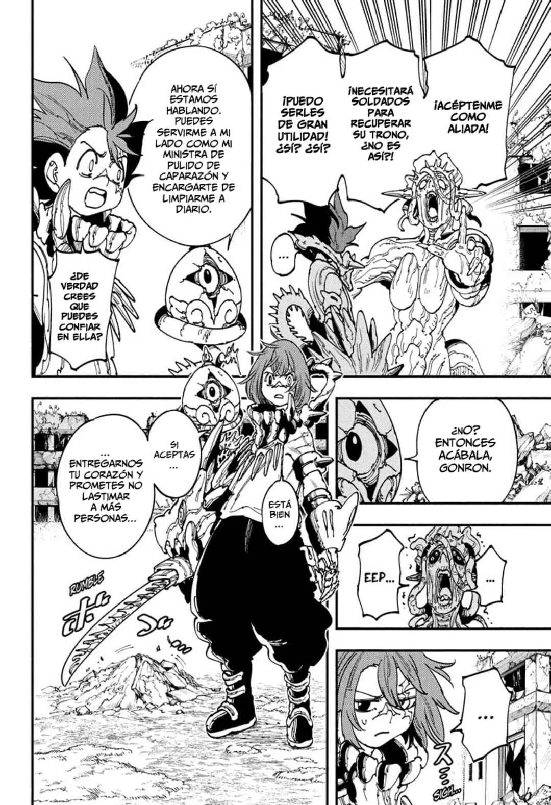 Gonron Egg Capítulo 5: Compañeros Rebeldes - Page 8