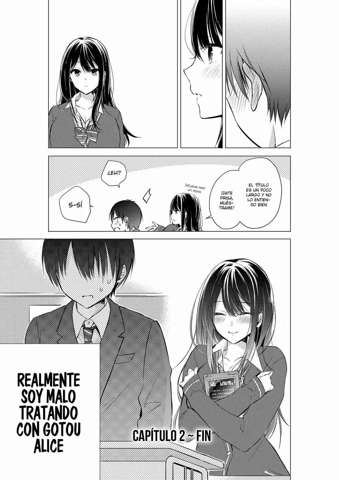 Gotou-san wa Furimukasetai! Capítulo 2 - Page 6