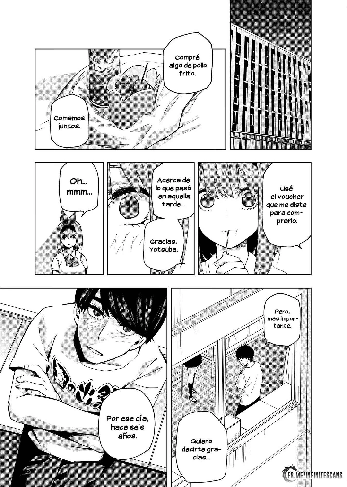 Gotoubun no Hanayome β Capítulo 1: El ultimo Festival - Page 6