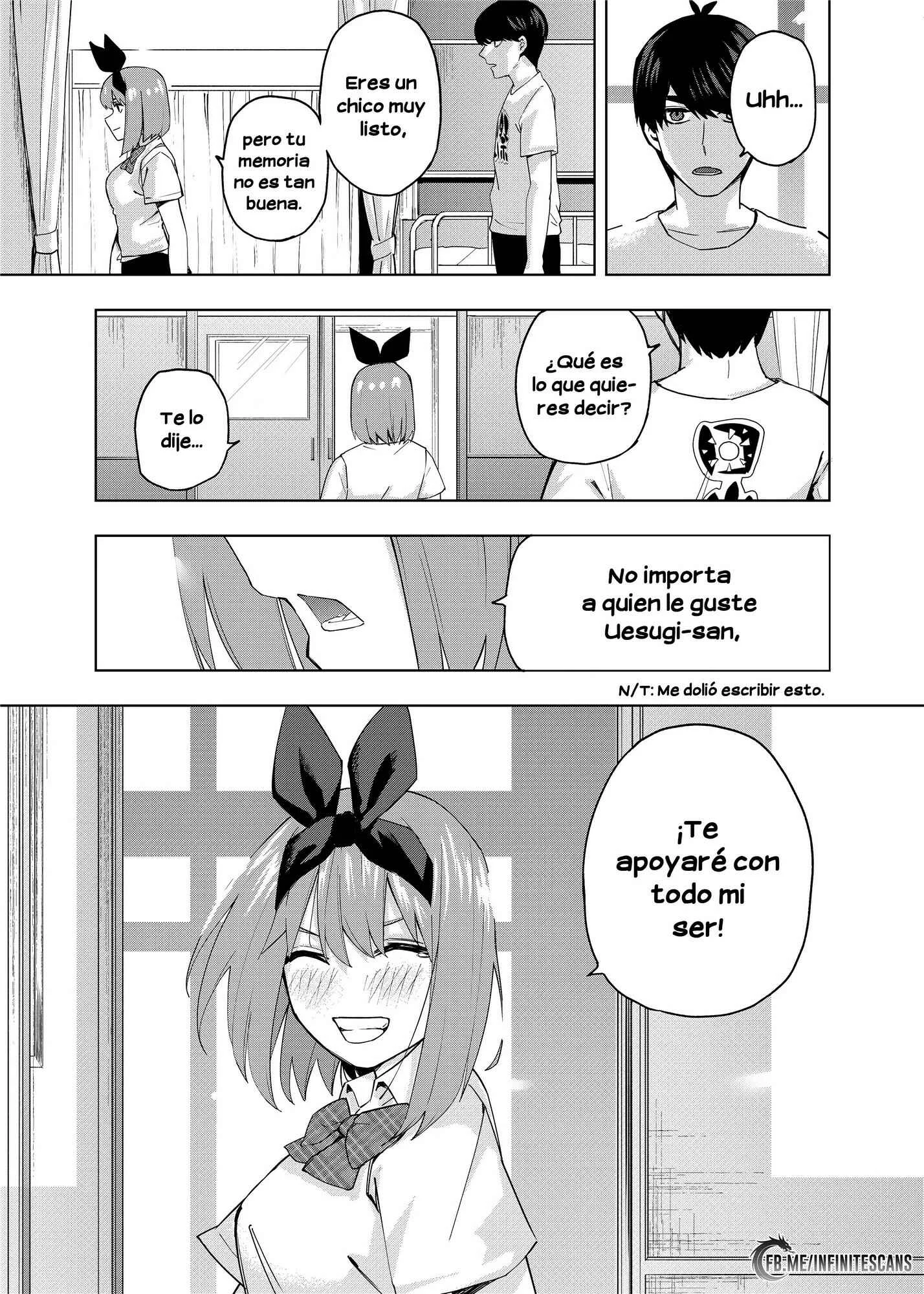Gotoubun no Hanayome β Capítulo 1: El ultimo Festival - Page 12