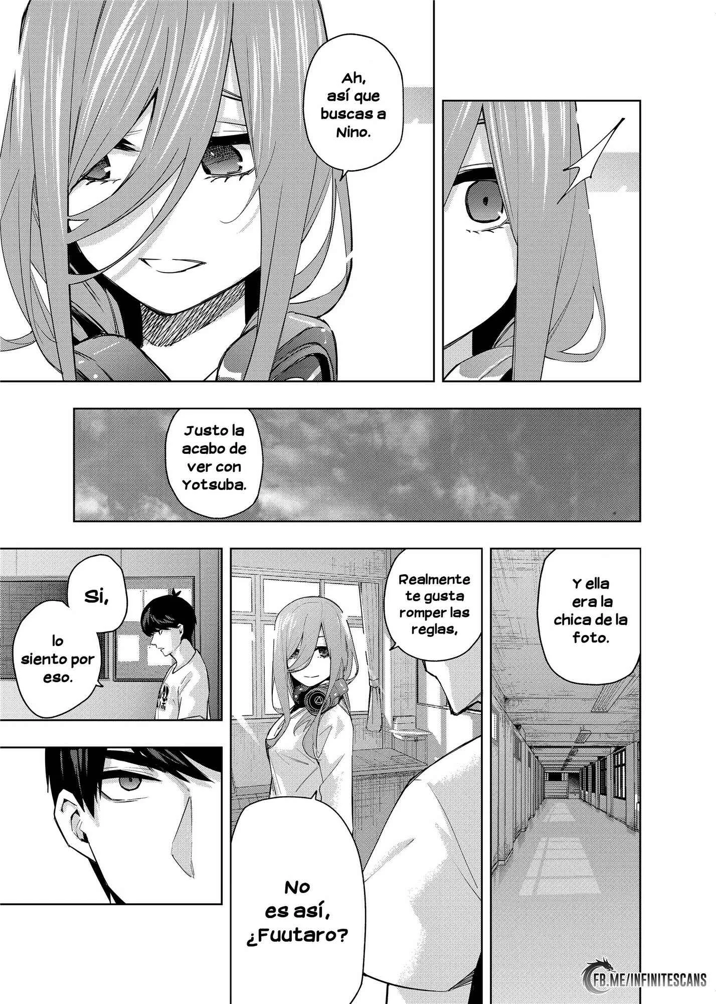 Gotoubun no Hanayome β Capítulo 1: El ultimo Festival - Page 16