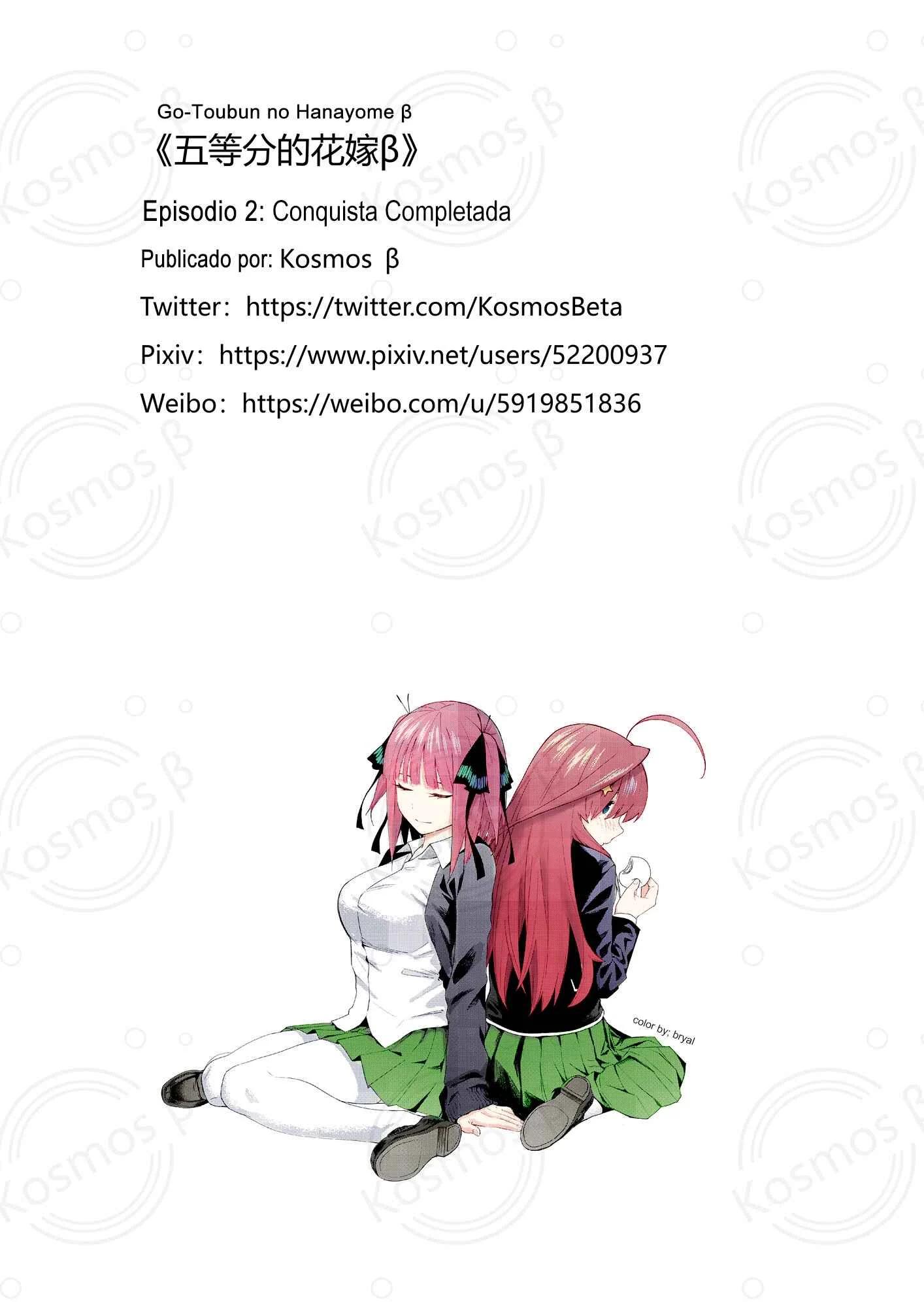 Gotoubun no Hanayome β Capítulo 2: Conquista Completada - Page 33
