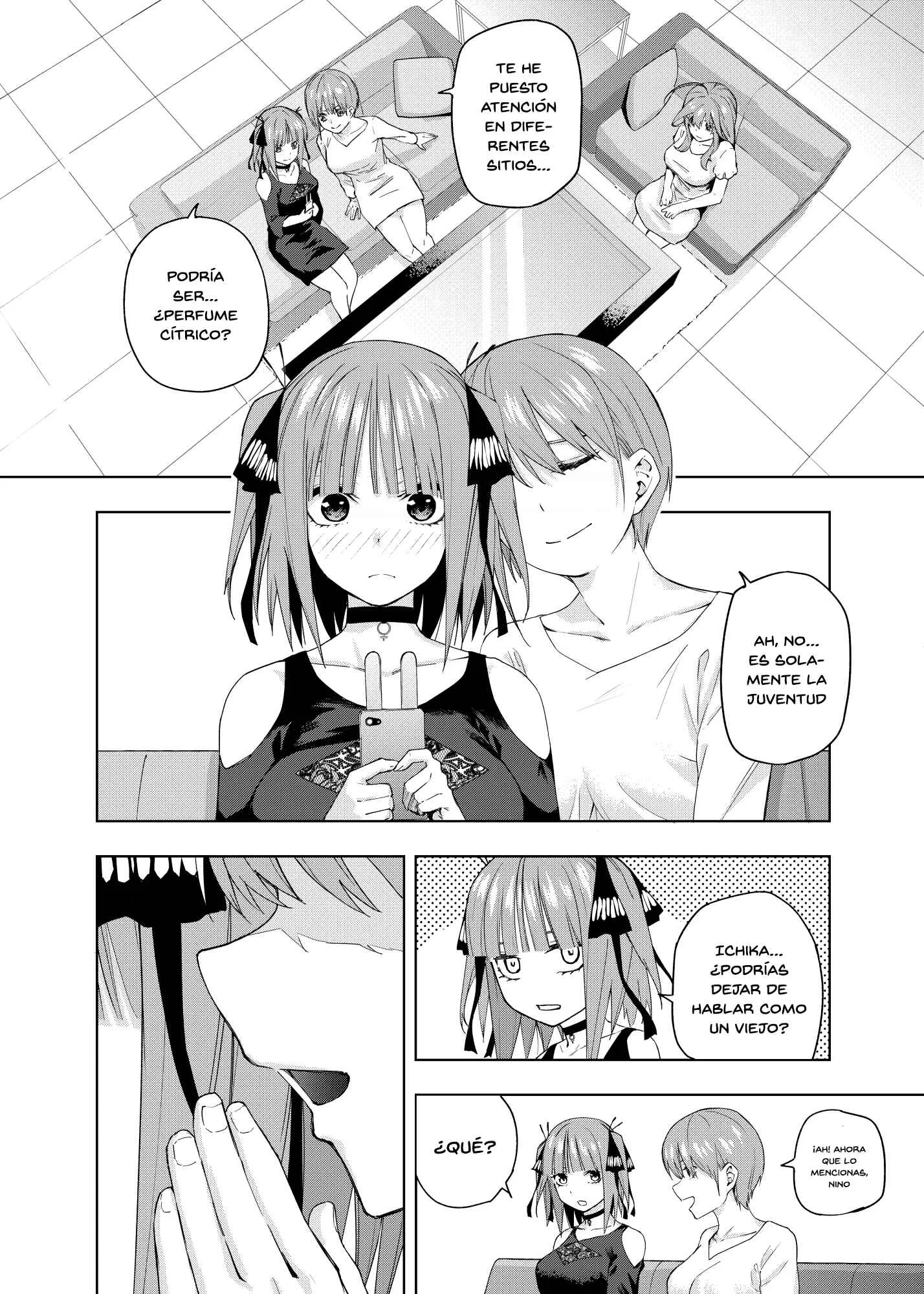 Gotoubun no Hanayome β Capítulo 3: Hasta que el sol caiga - Page 3