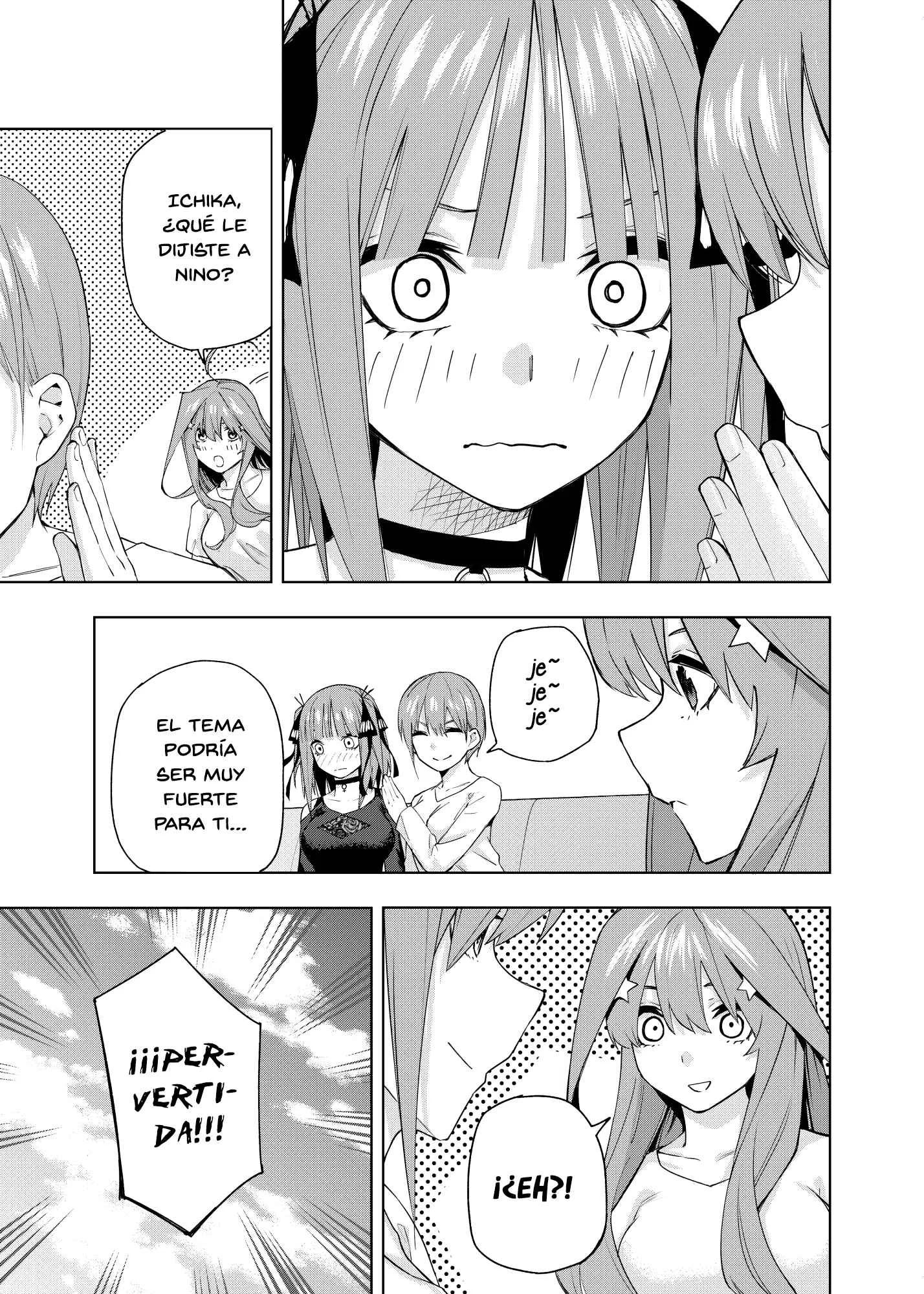 Gotoubun no Hanayome β Capítulo 3: Hasta que el sol caiga - Page 4