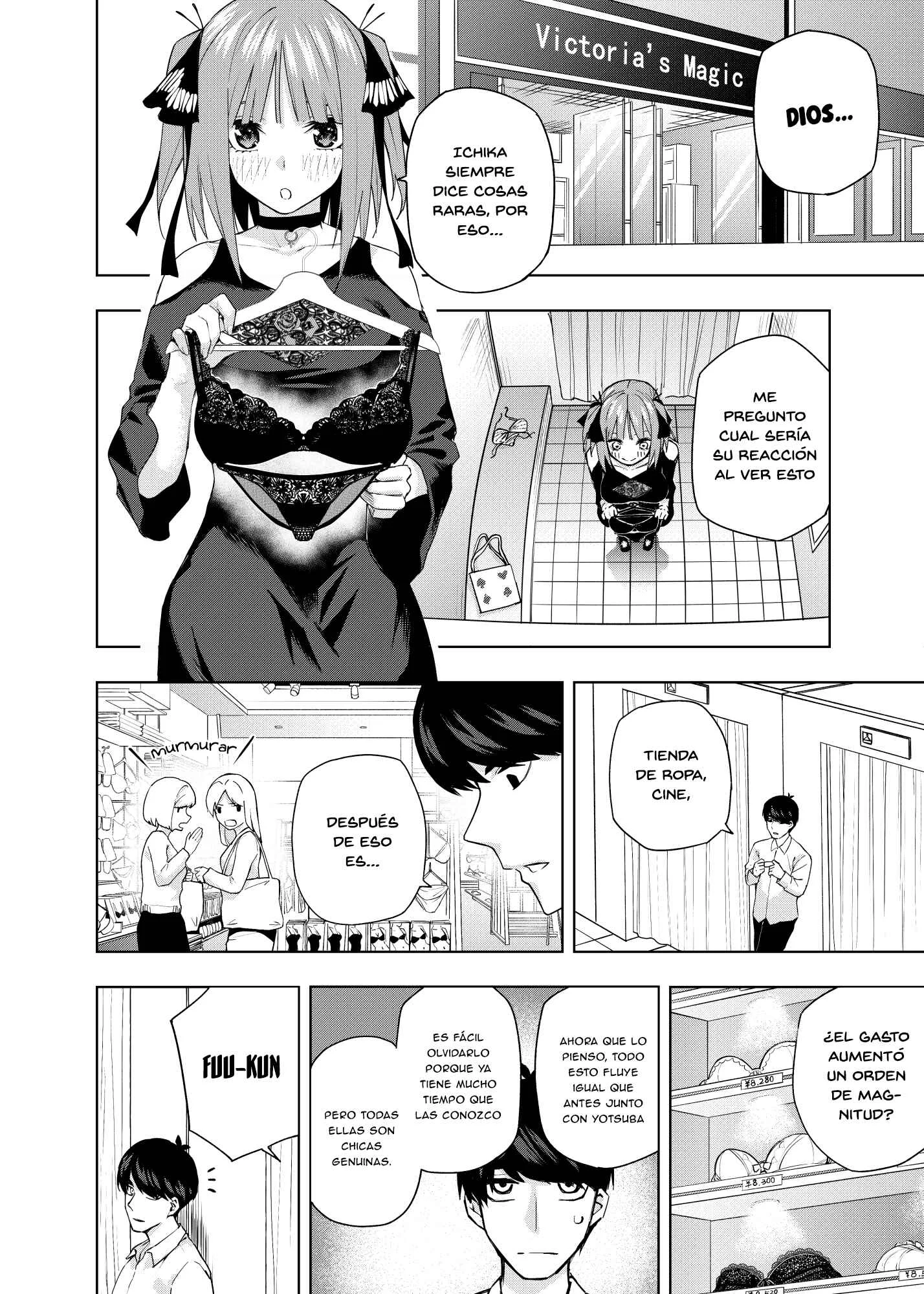 Gotoubun no Hanayome β Capítulo 3: Hasta que el sol caiga - Page 5