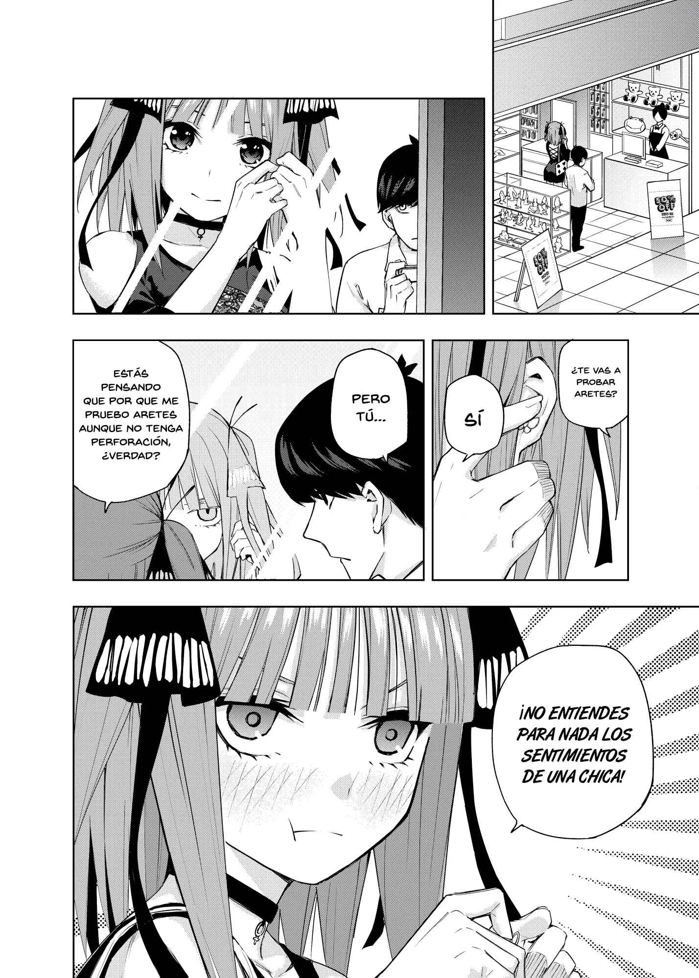 Gotoubun no Hanayome β Capítulo 3: Hasta que el sol caiga - Page 8
