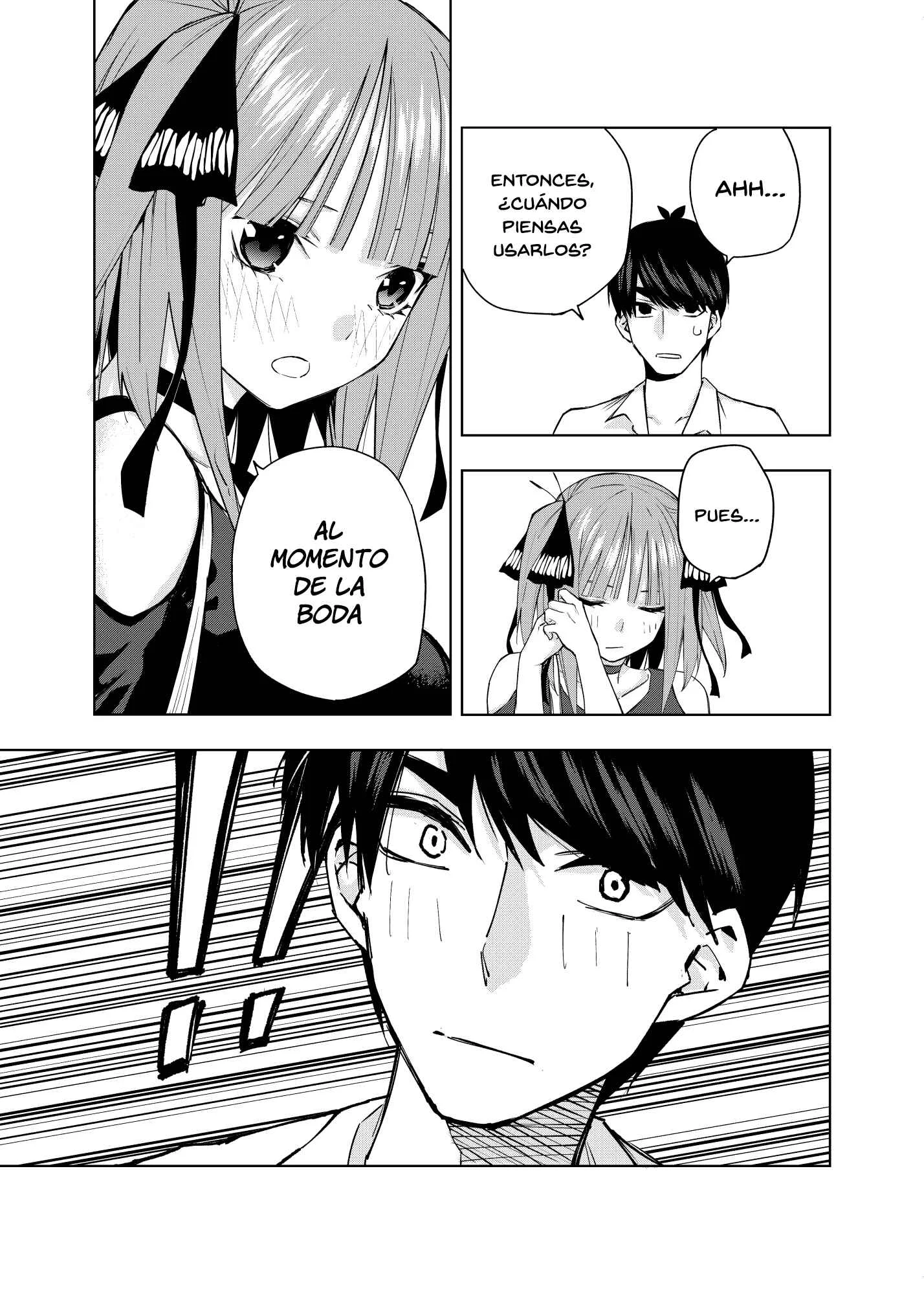 Gotoubun no Hanayome β Capítulo 3: Hasta que el sol caiga - Page 9