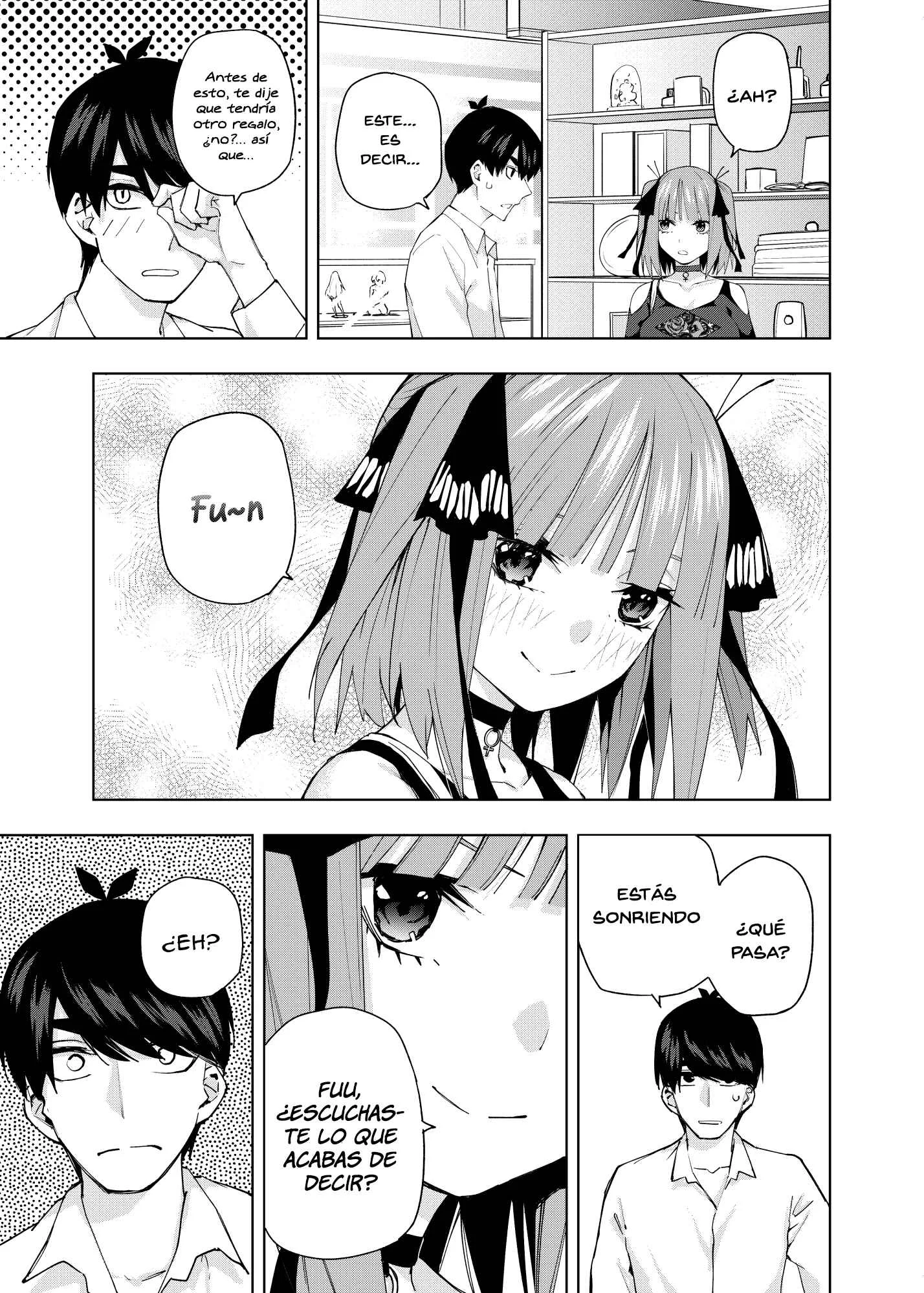 Gotoubun no Hanayome β Capítulo 3: Hasta que el sol caiga - Page 11