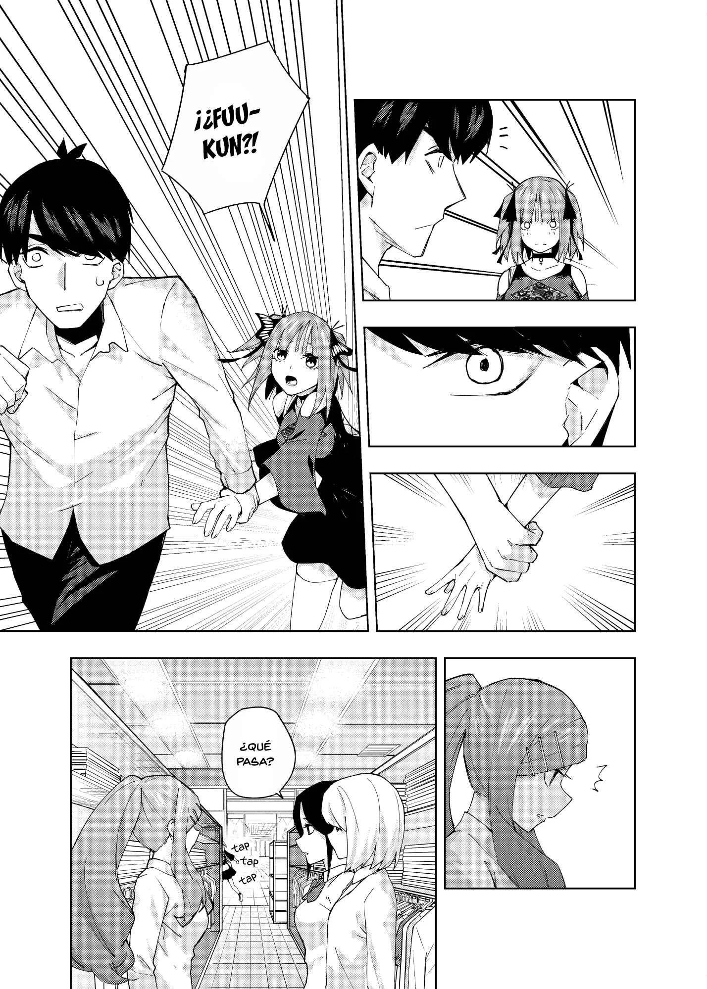 Gotoubun no Hanayome β Capítulo 3: Hasta que el sol caiga - Page 13
